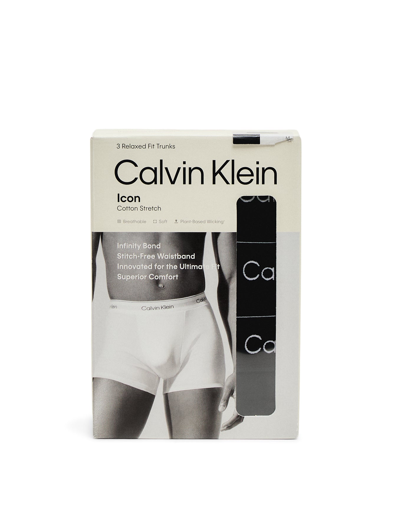 3 Pack Icon Cotton Stretch