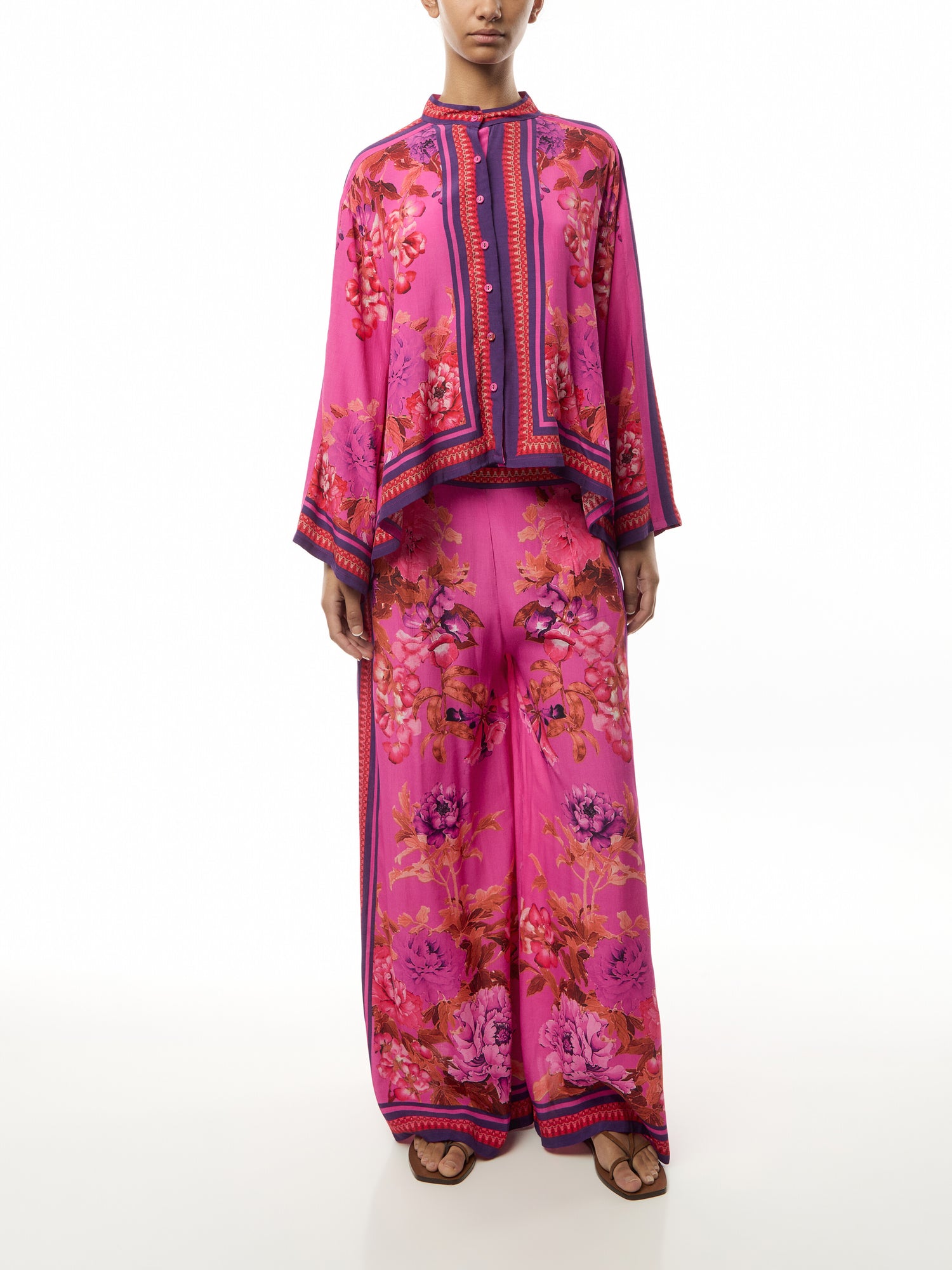 Alisa Pink Co-ord Shirt