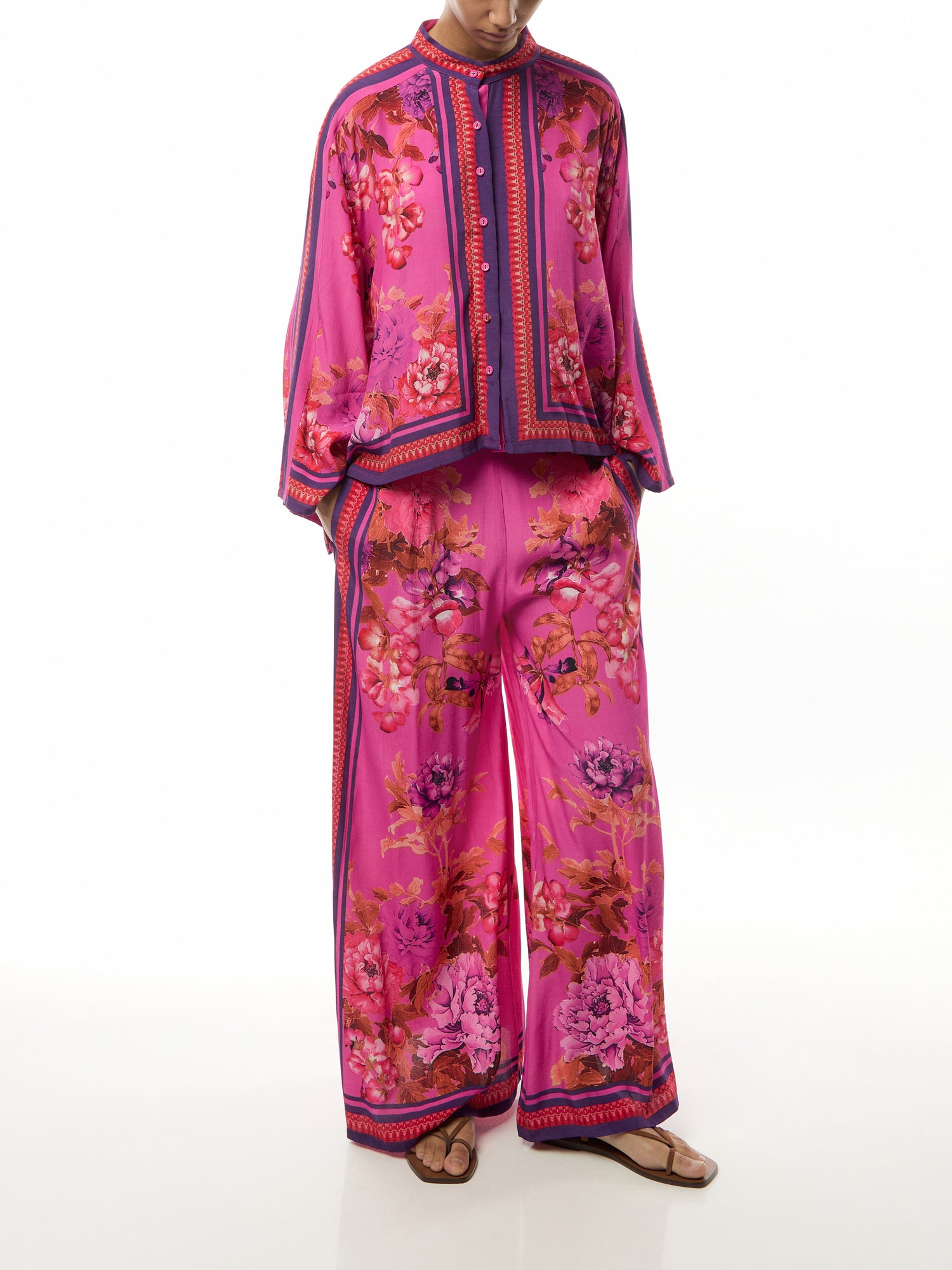 Alisa Pink Co-ord Trouser