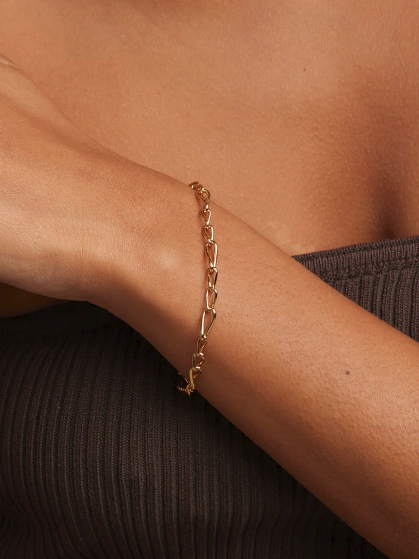 Small Infinite Chain Bracelet