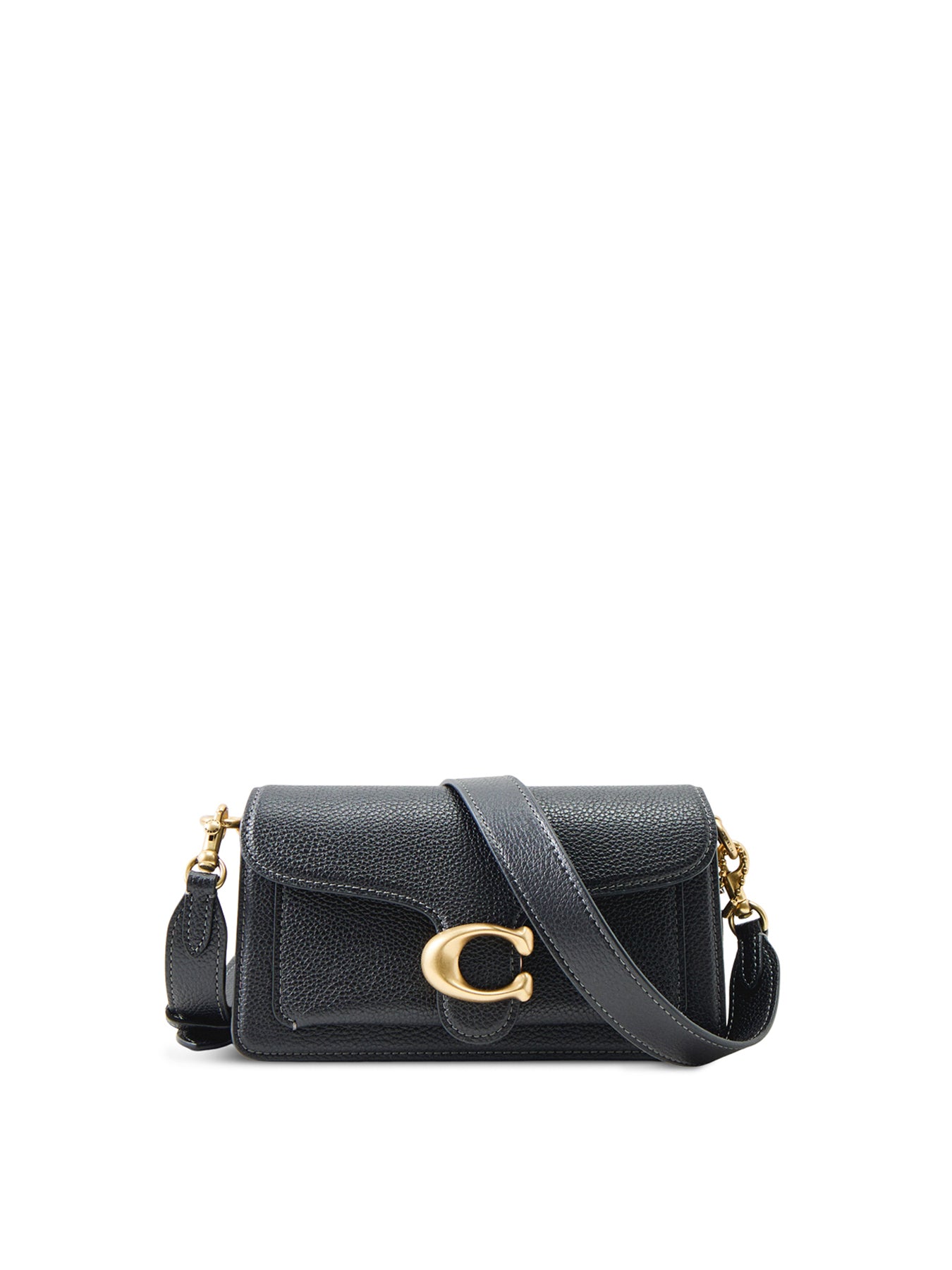 Tabby 20 Leather Shoulder Bag Black