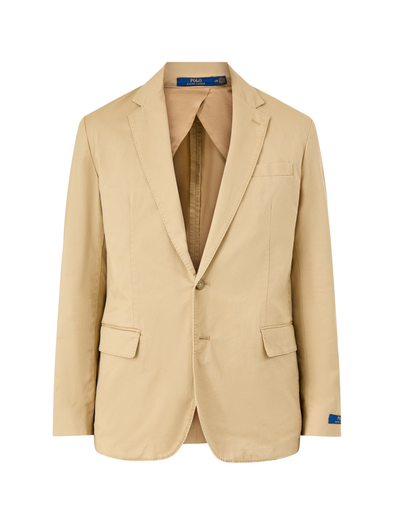 Cotton Stretch Chino Suit Jacket Monument Tan