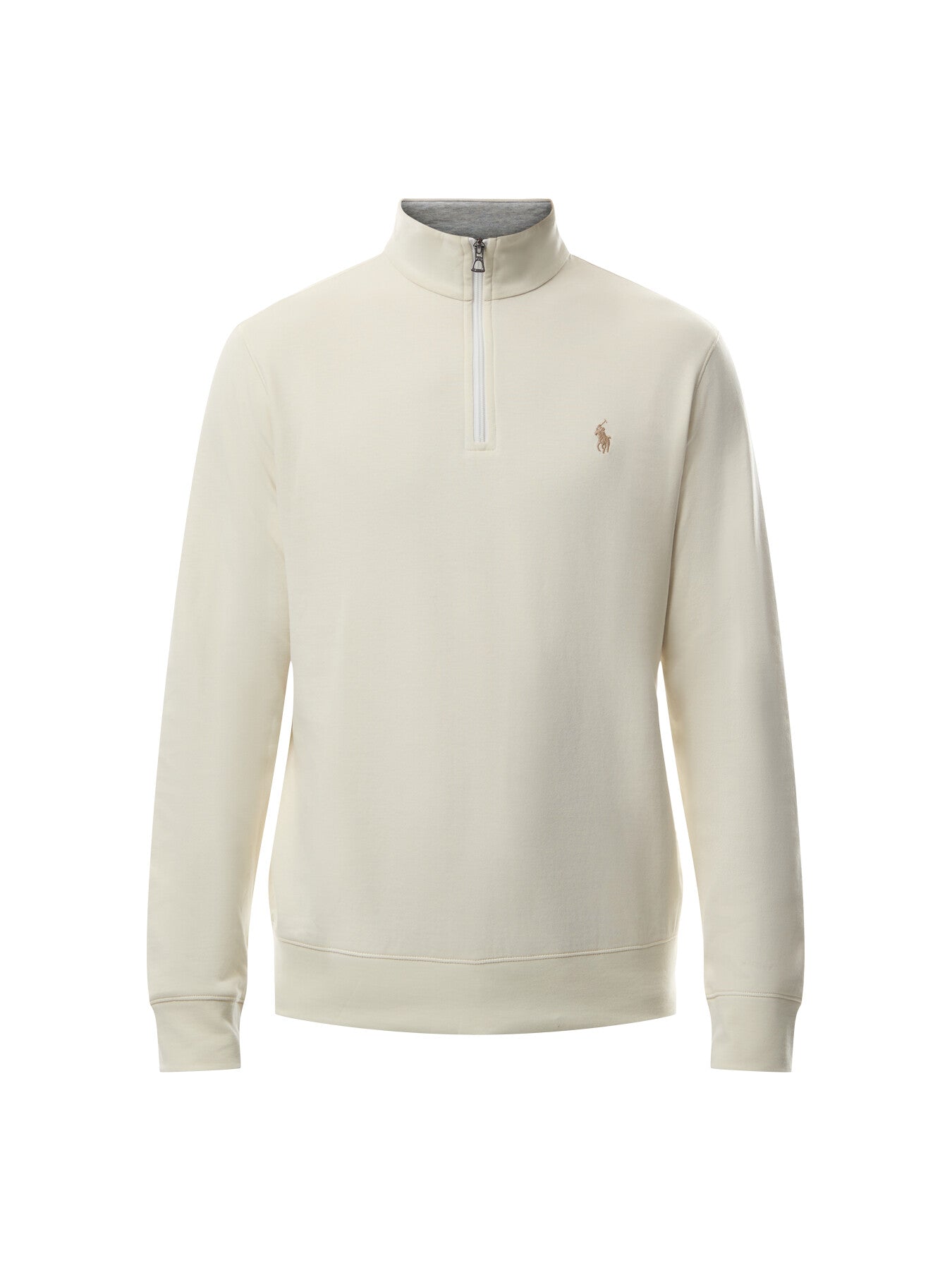Double Knit Quarter Zip Sweatshirt