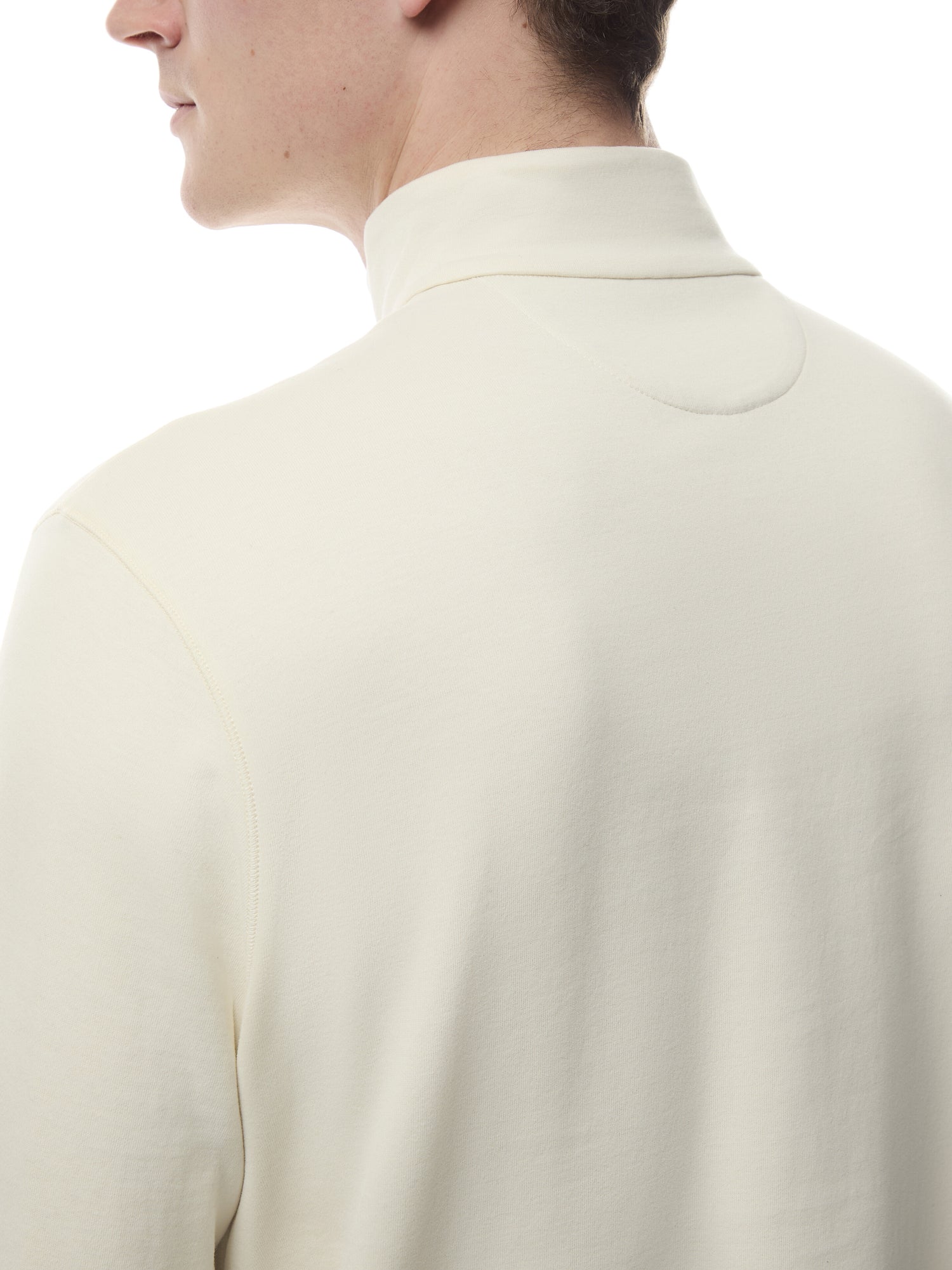 Double Knit Quarter Zip Sweatshirt