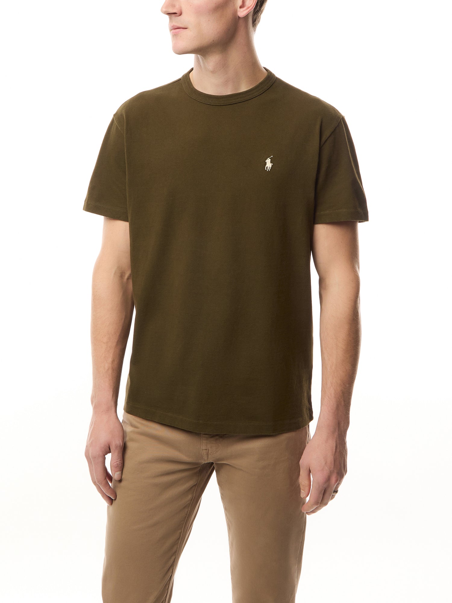 Classic Fit Jersey Crewneck T-Shirt
