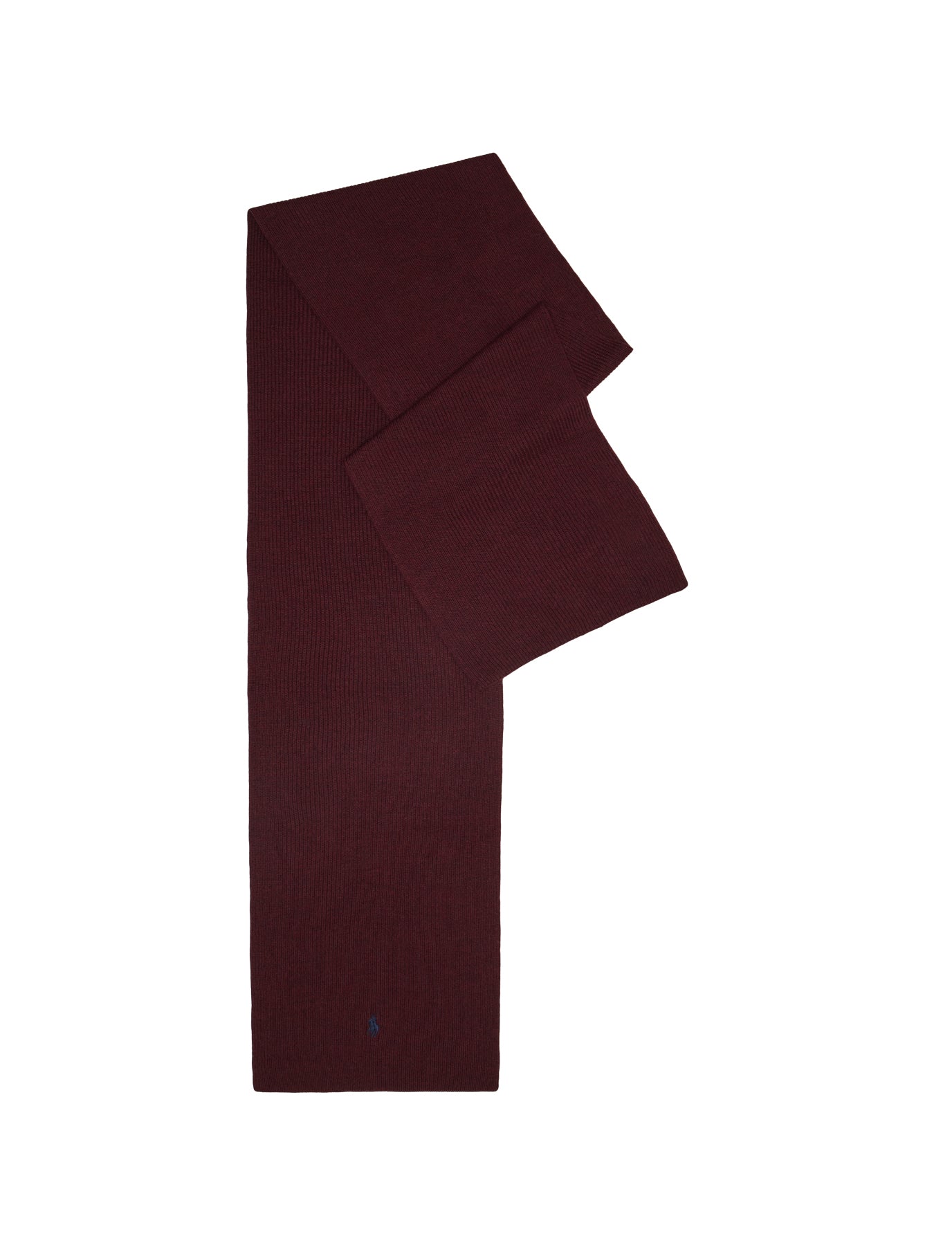 Merino Wool Scarf Cla Wine