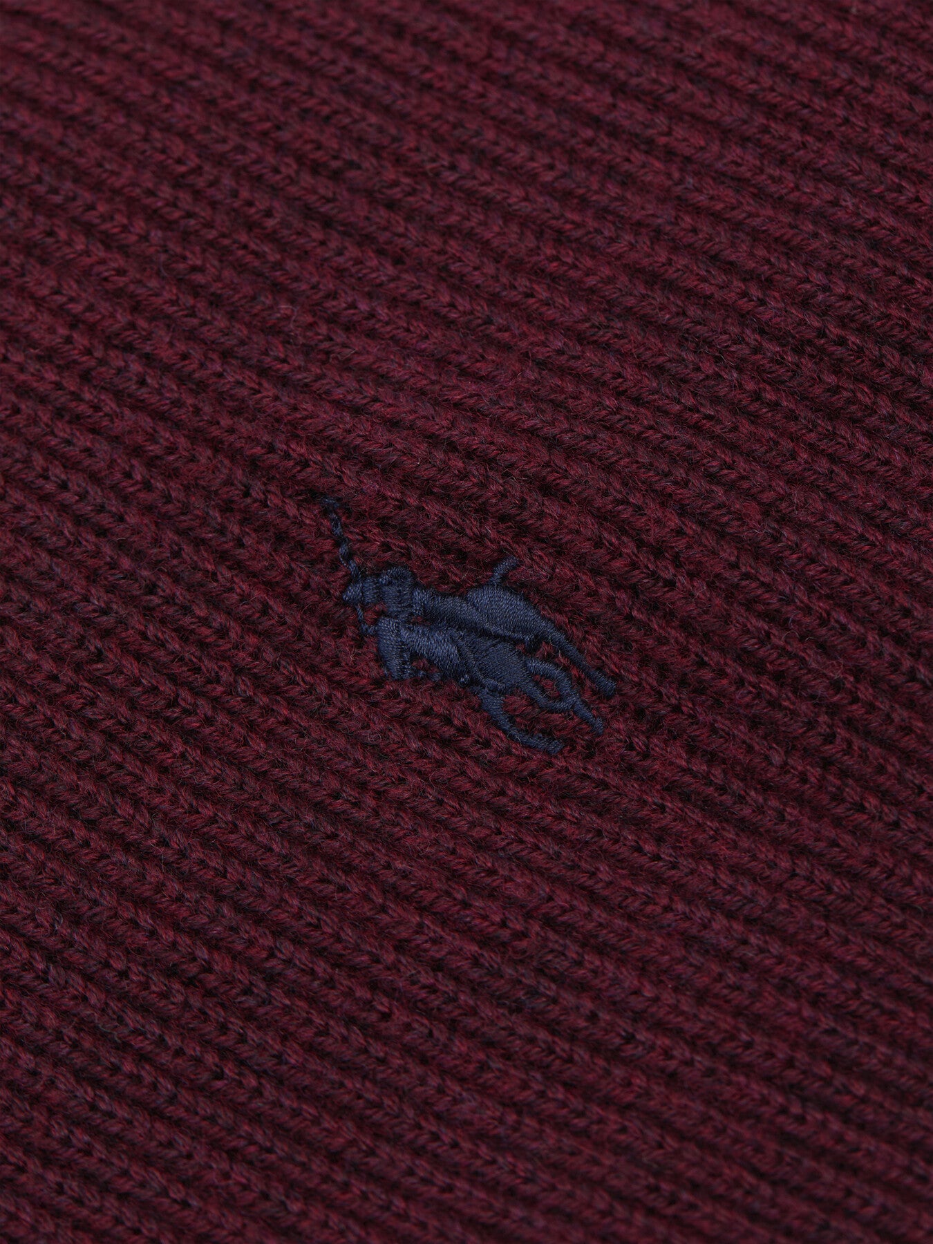 Merino Wool Scarf Cla Wine