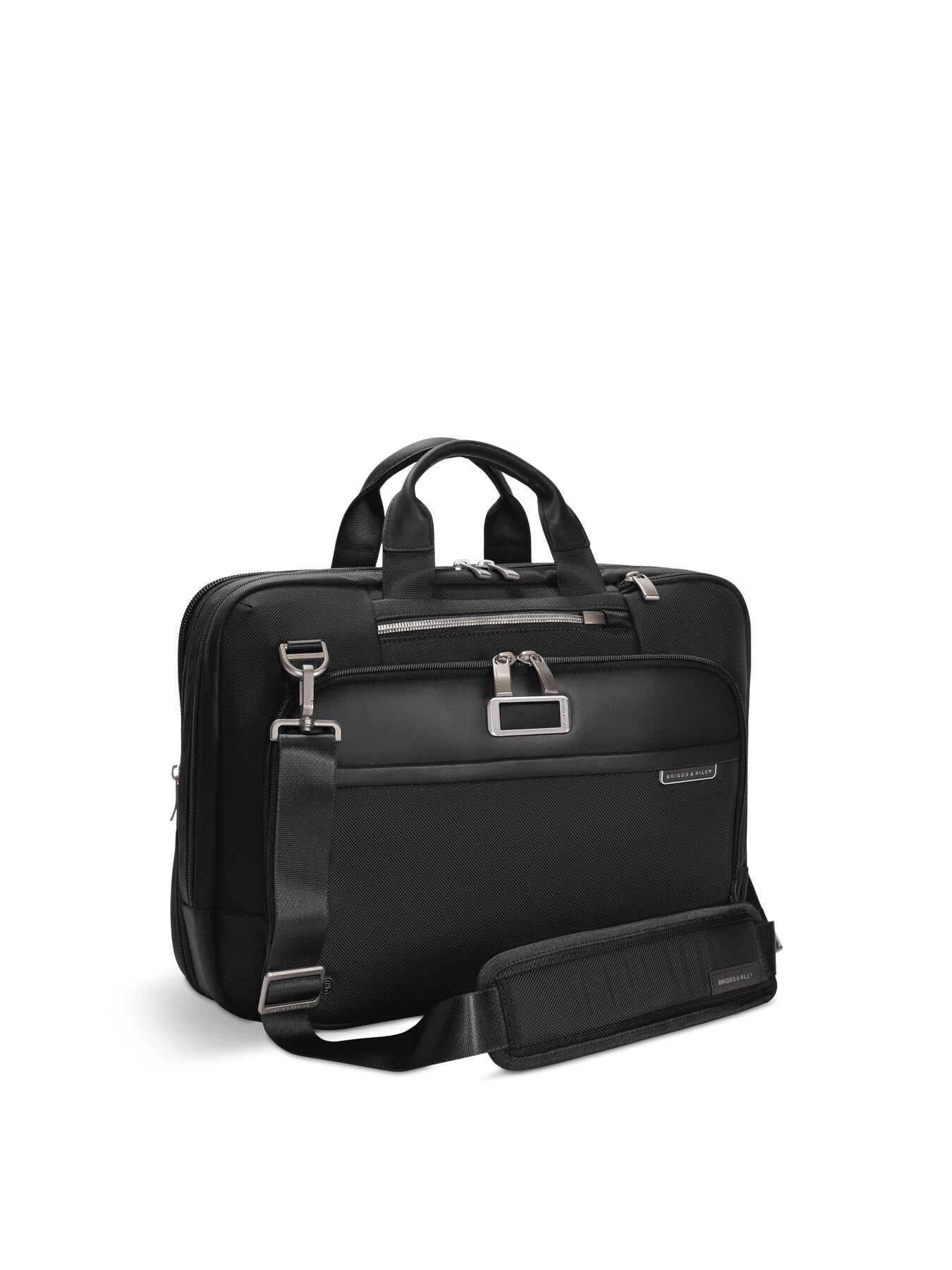 Briggs and Riley Medium Expandable Brief Black 40 cm