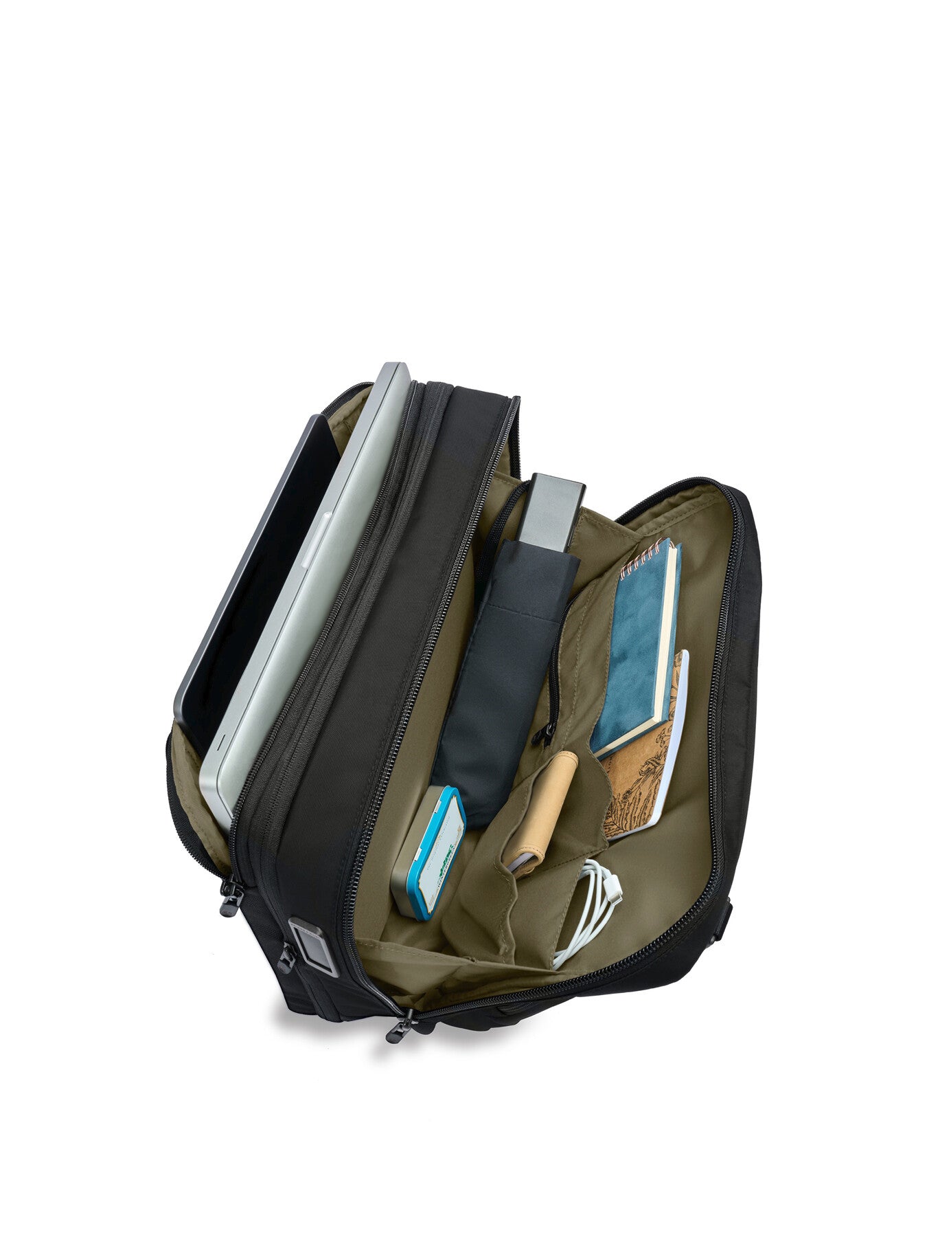 Briggs and Riley Medium Expandable Brief Black 40 cm