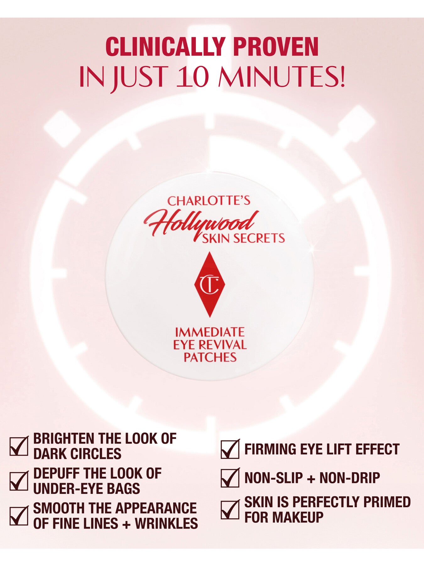 Charlottes Hollywood Skin Secrets Immediate Eye Revival Patches
