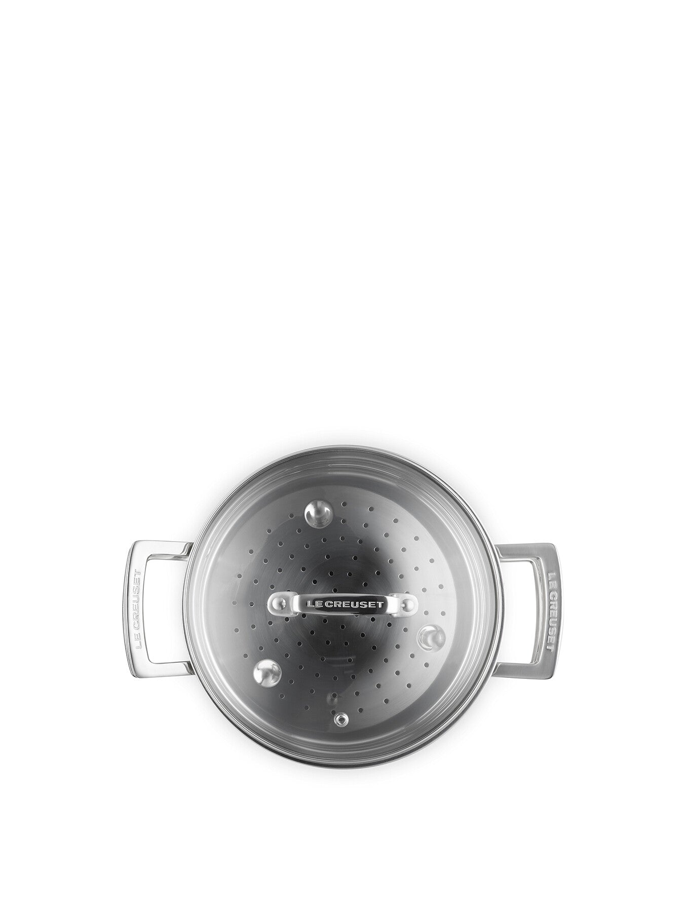 3 Ply 20cm Casserole with Steamer and Lid