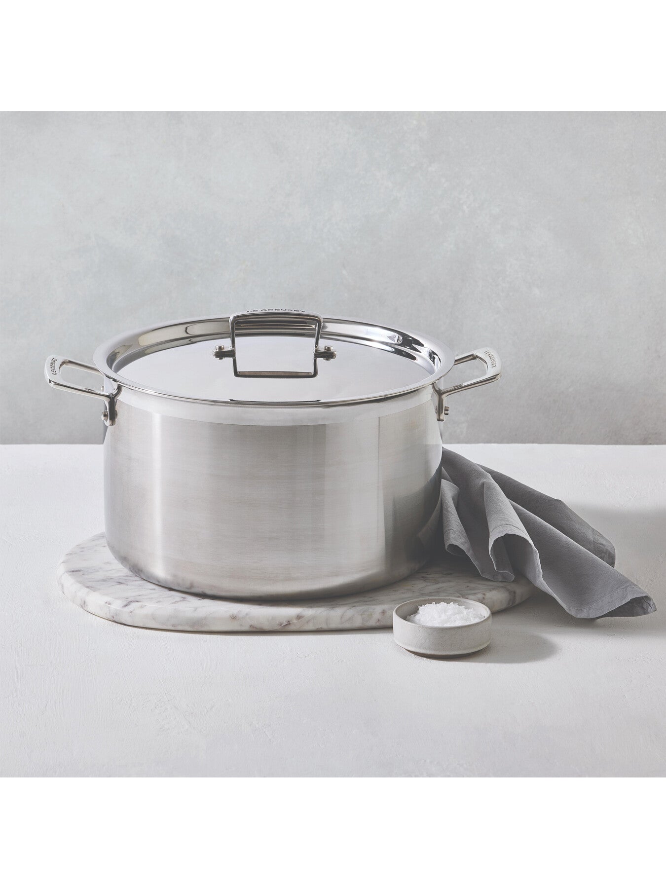 3-Ply Deep Casserole with Lid 28cm