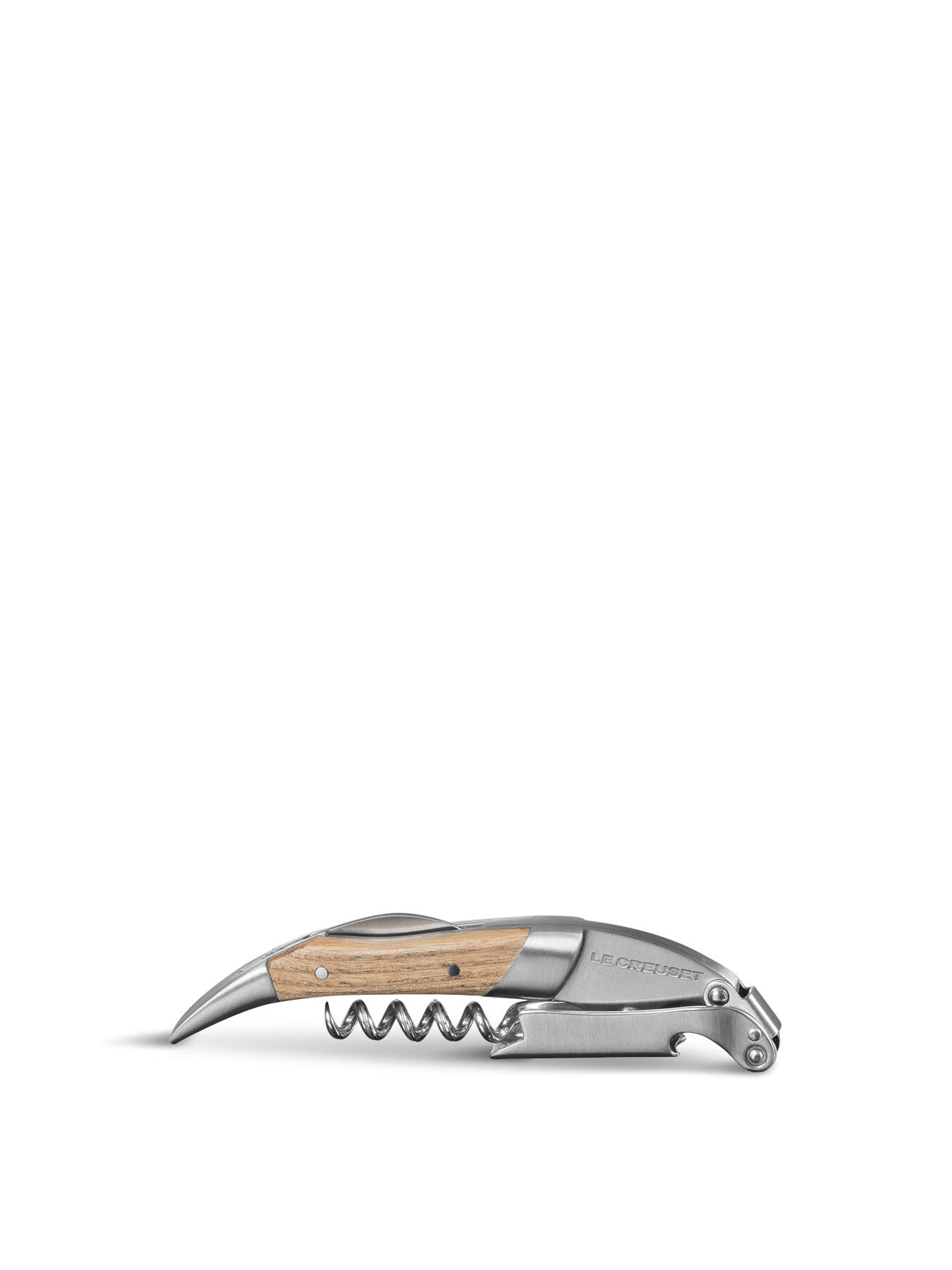 Premium Waiter's Corkscrew with Oak Wood Handle