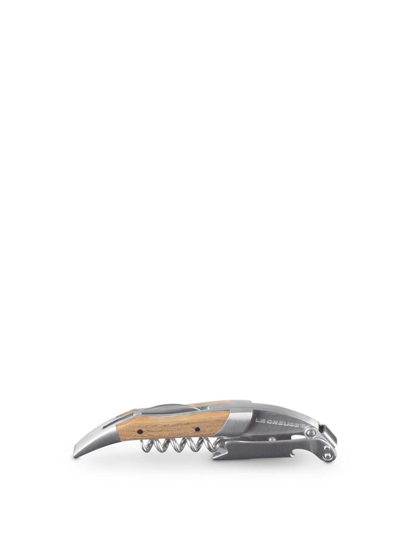 Premium Waiter's Corkscrew with Oak Wood Handle