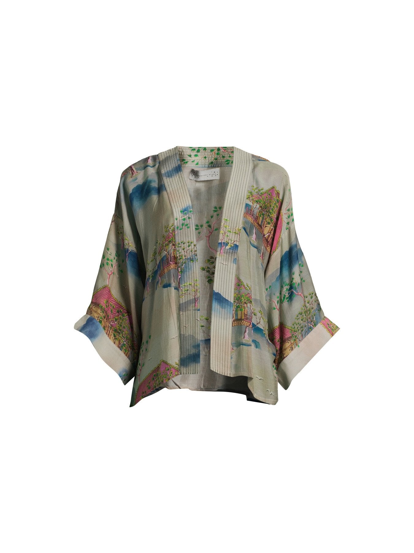 Oriental Landscape Kimono