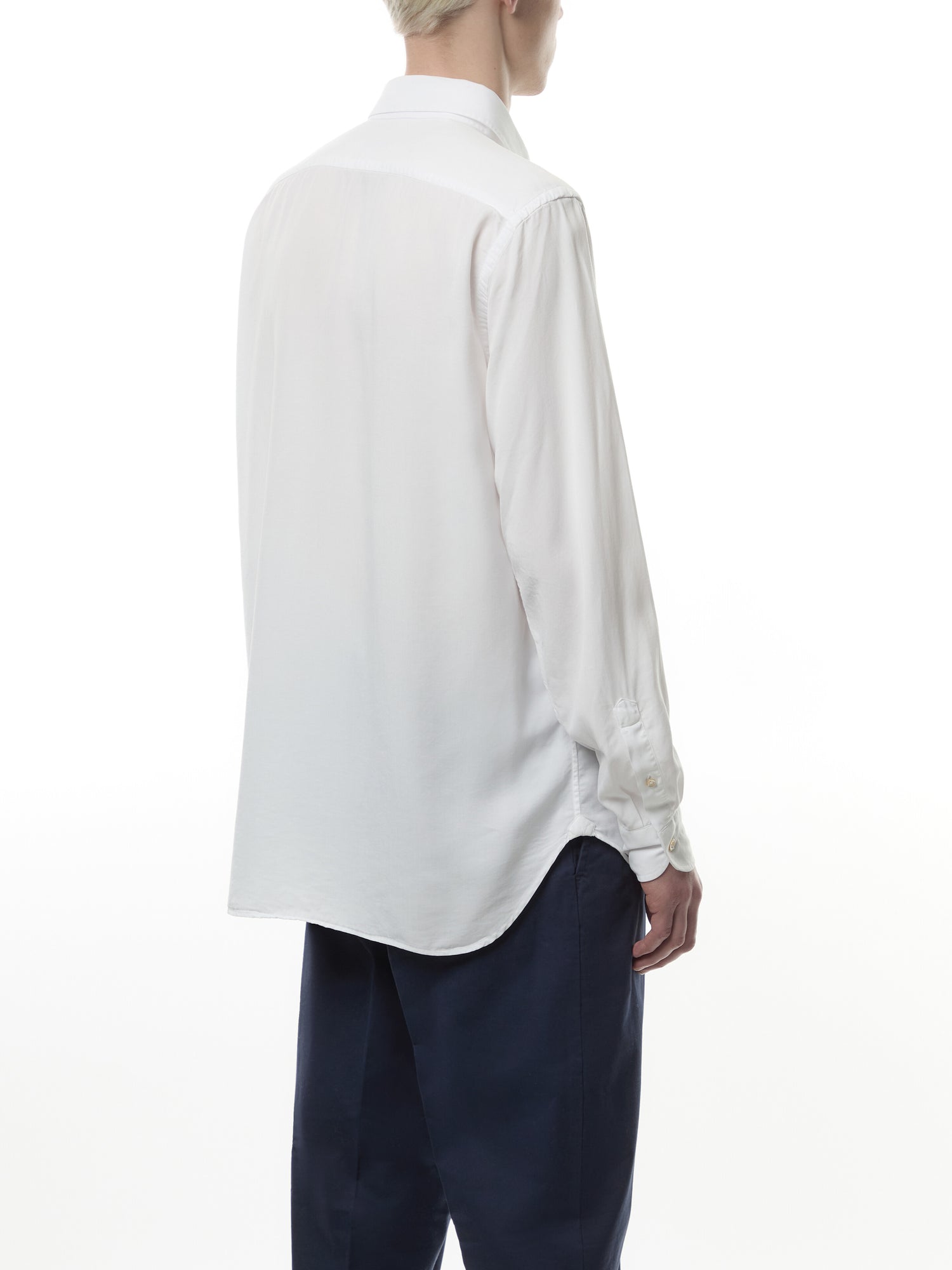 Jersey Cut Away Collar Shirt