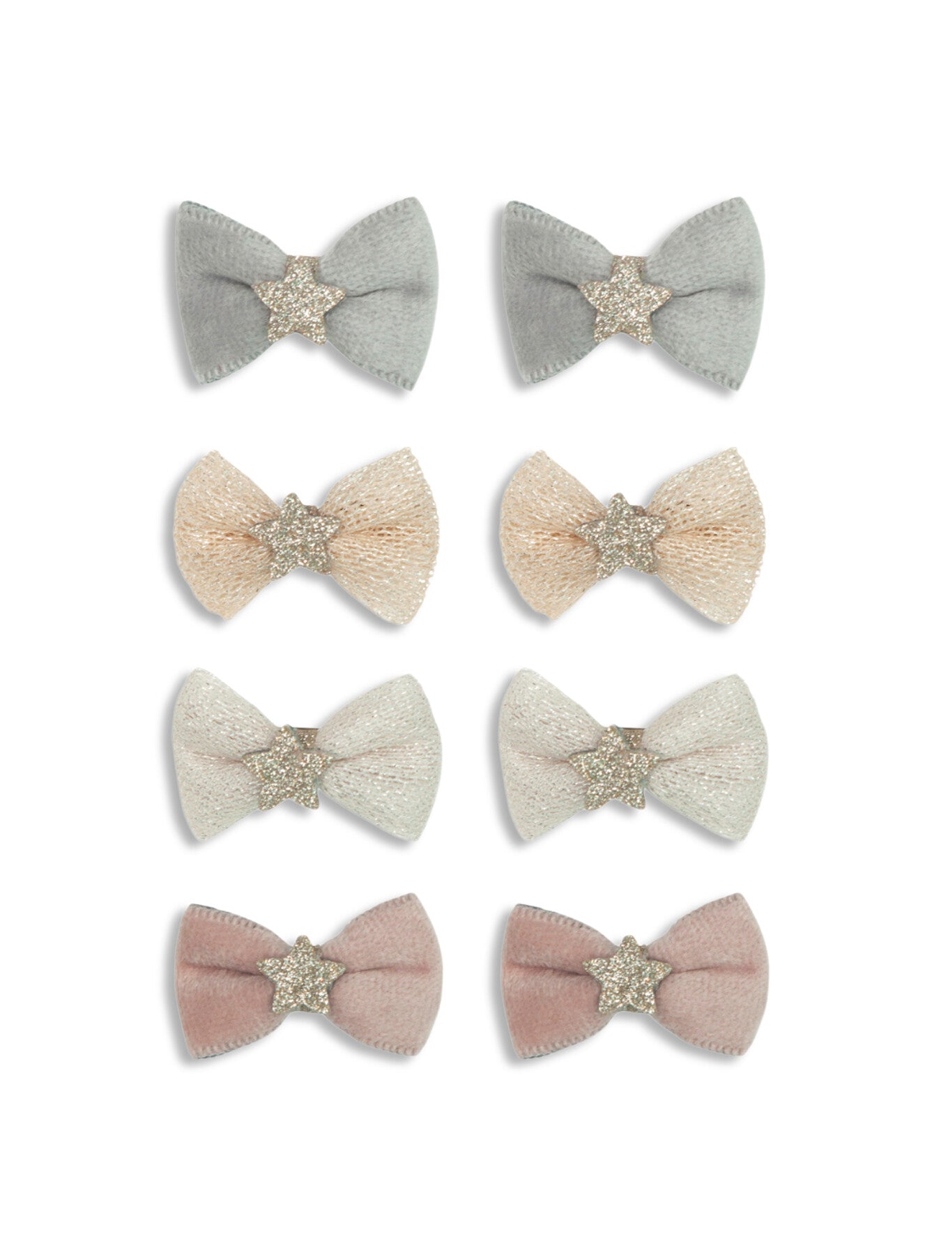 Prima Ballerina Bow Mini Clips
