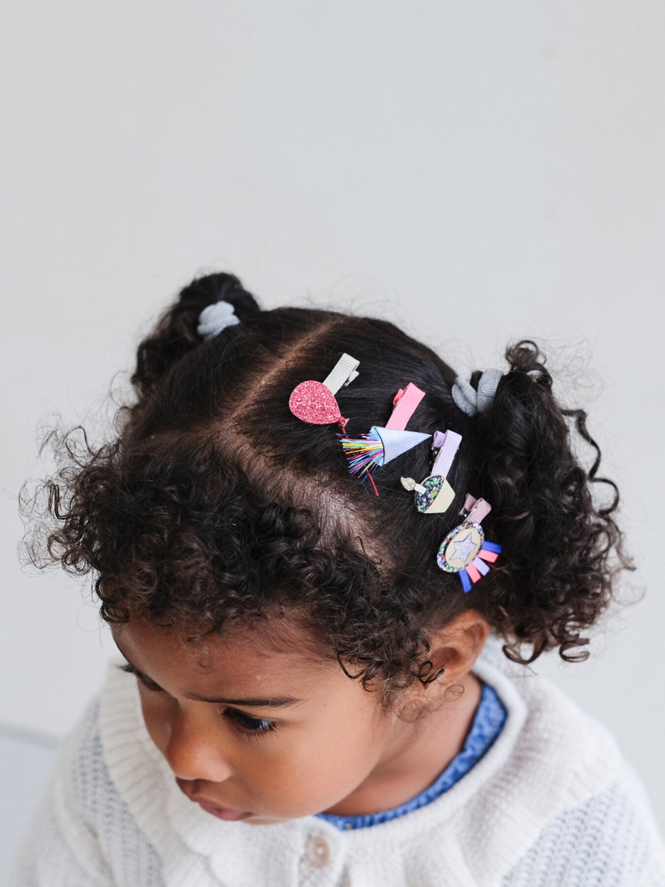 Birthday Party Mini Hair Clips