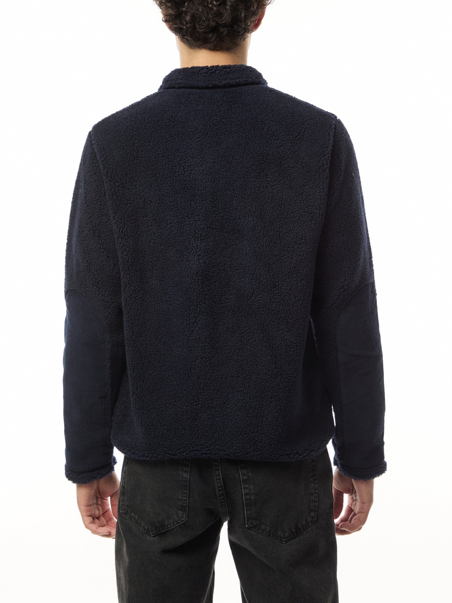 Sherpa Trucker Quarter Zip Sweatshirt