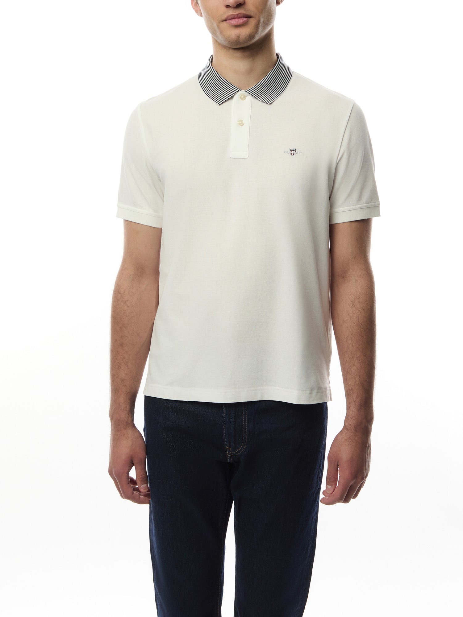 Tipping Detail Polo Shirt