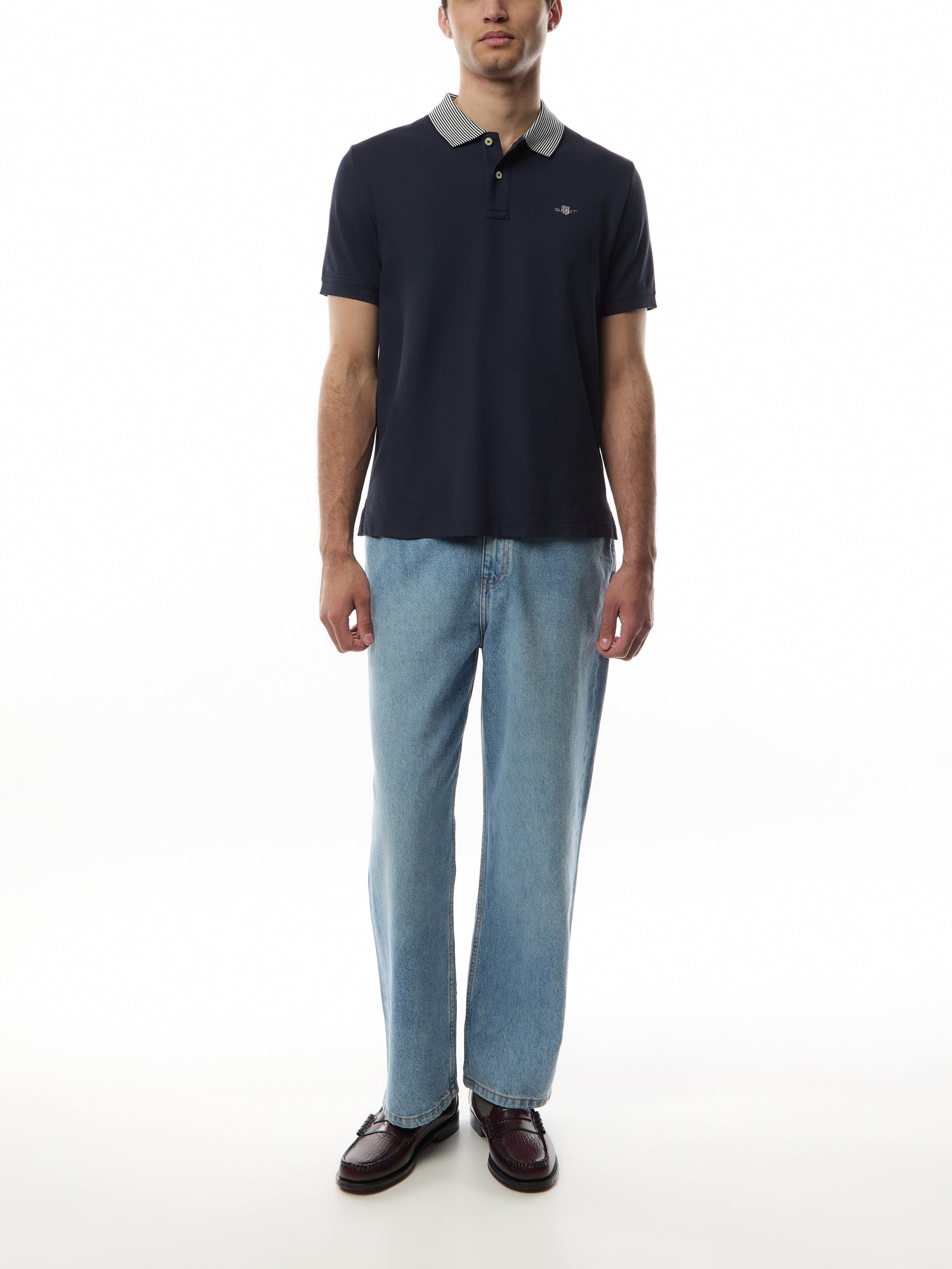 Tipping Detail Polo Shirt