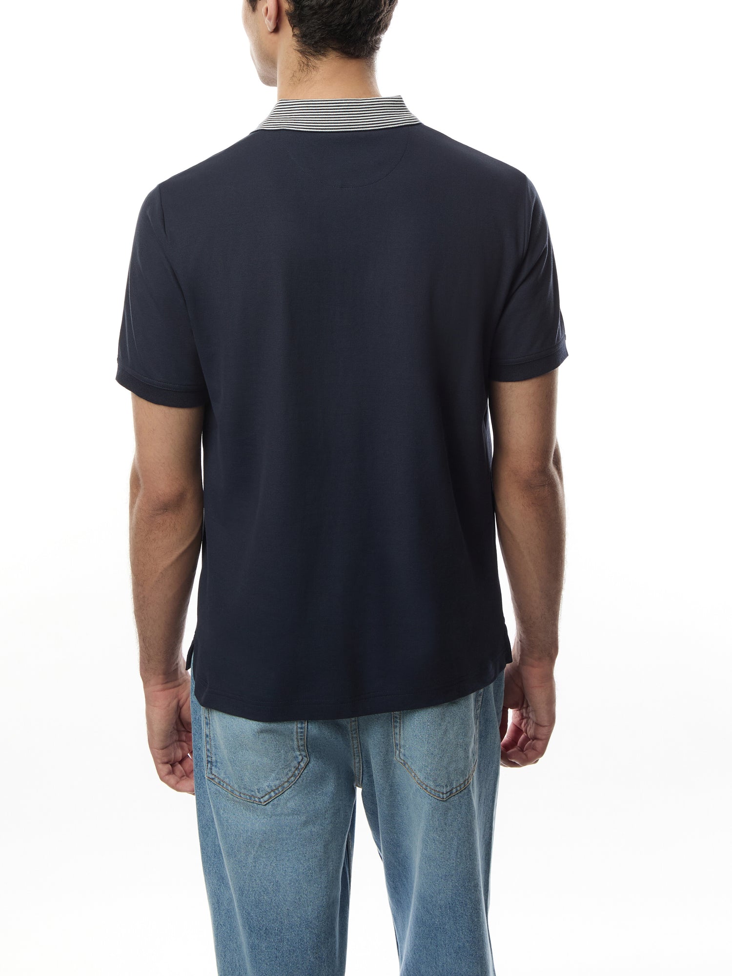 Tipping Detail Polo Shirt