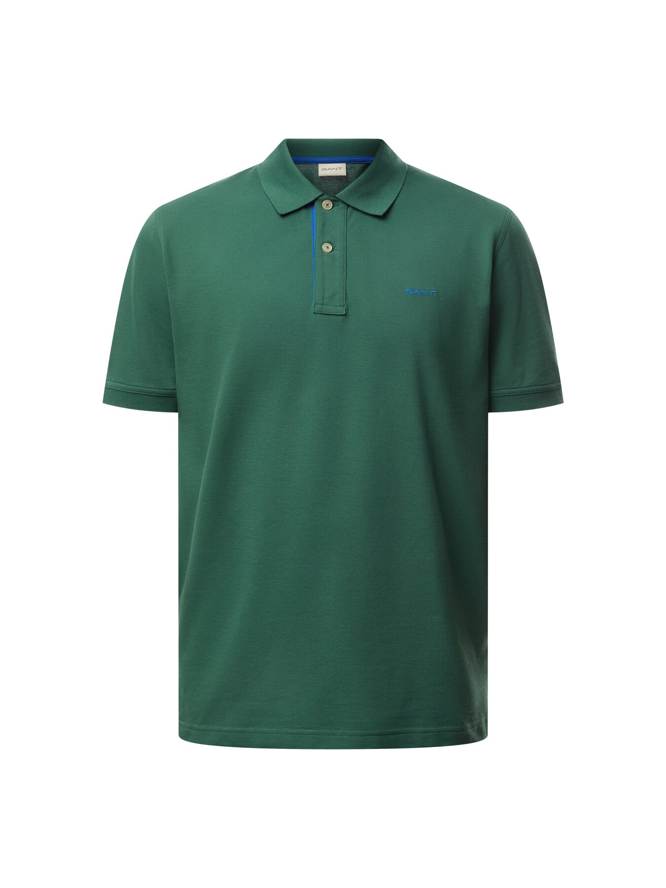 Contrast Piqué Polo Shirt