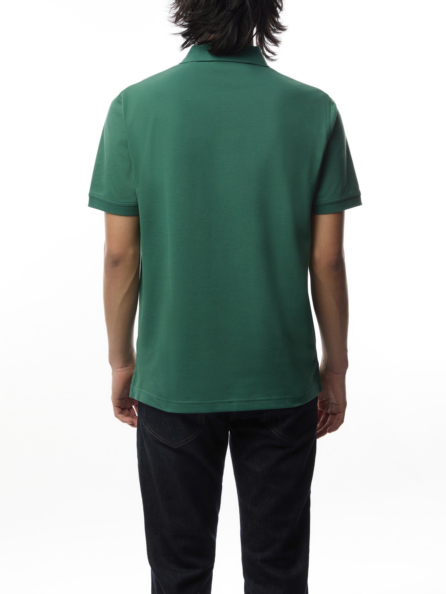 Contrast Piqué Polo Shirt