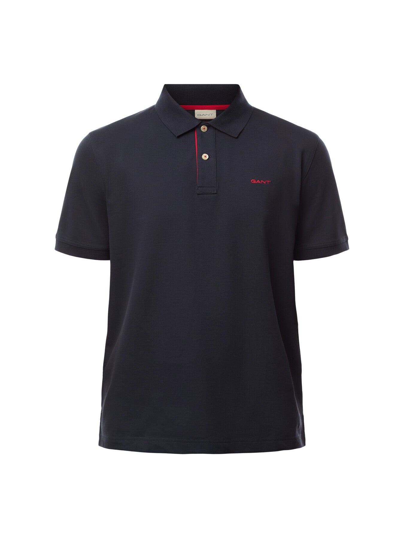 Contrast Piqué Polo Shirt