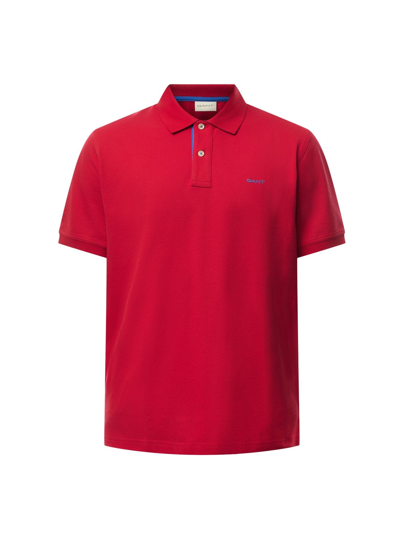 Contrast Piqué Polo Shirt