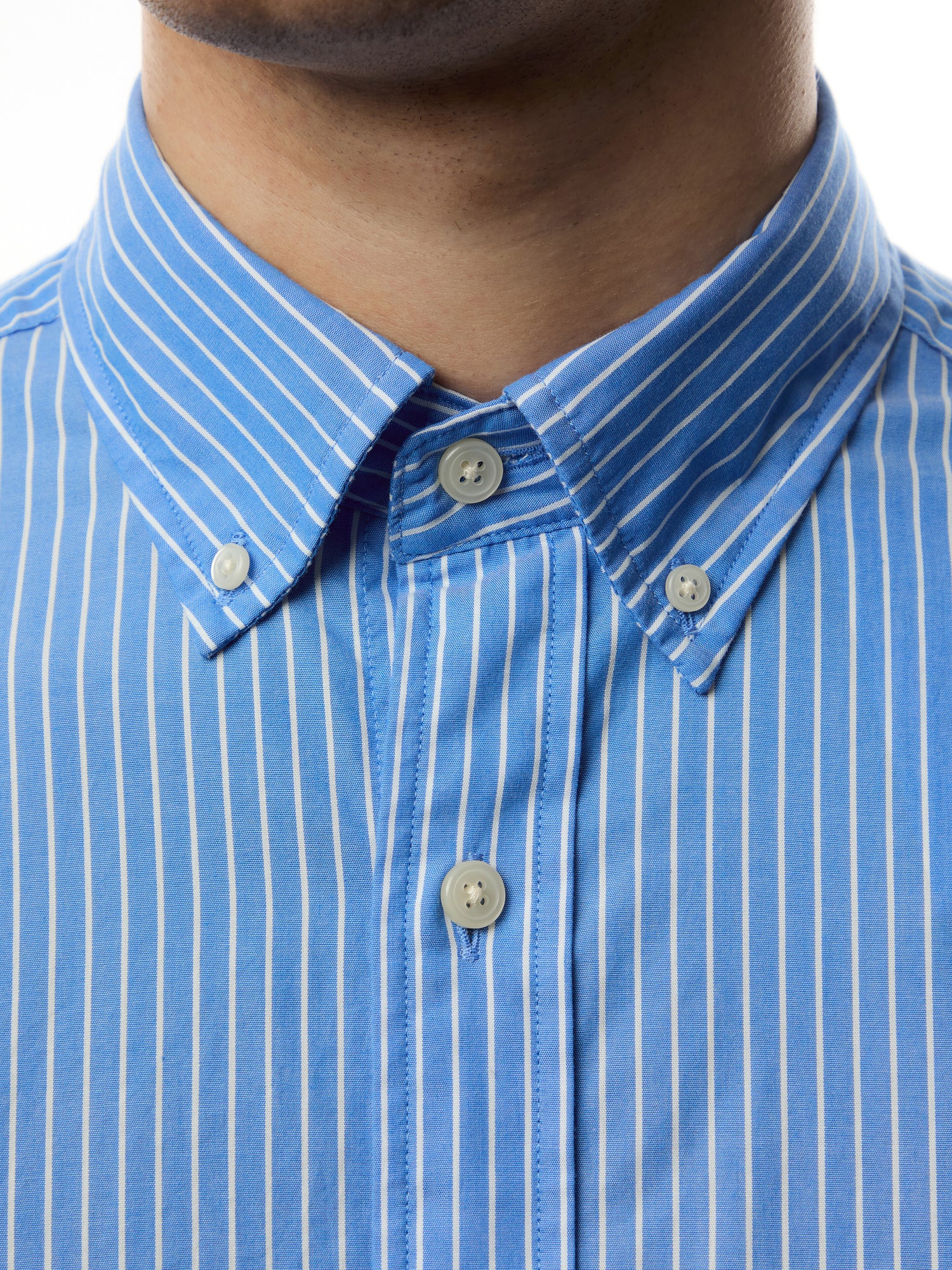 Classic Striped Regular Fit Poplin Shirt