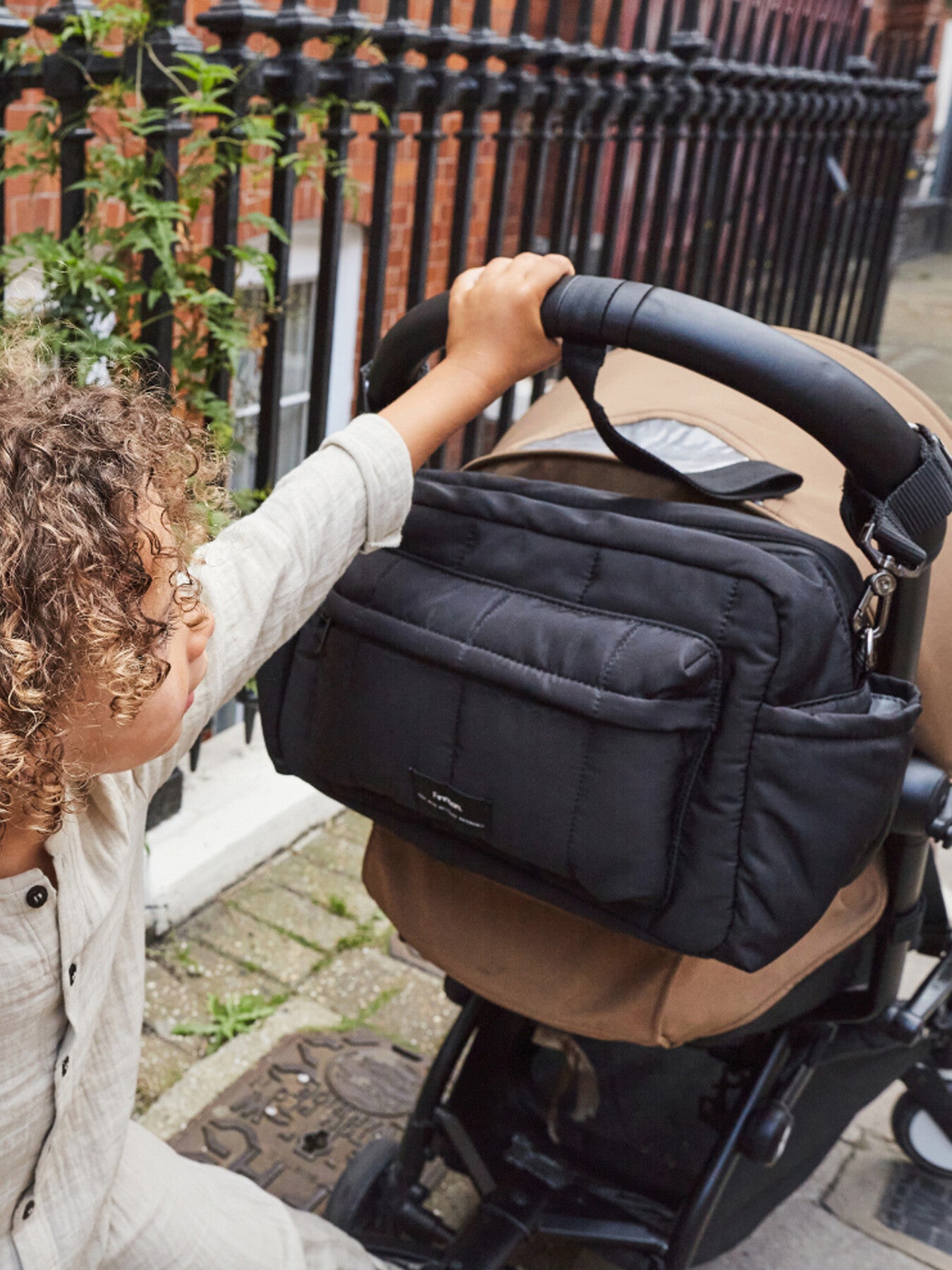 FREYA Eco Stroller Organiser with Stroller Clips