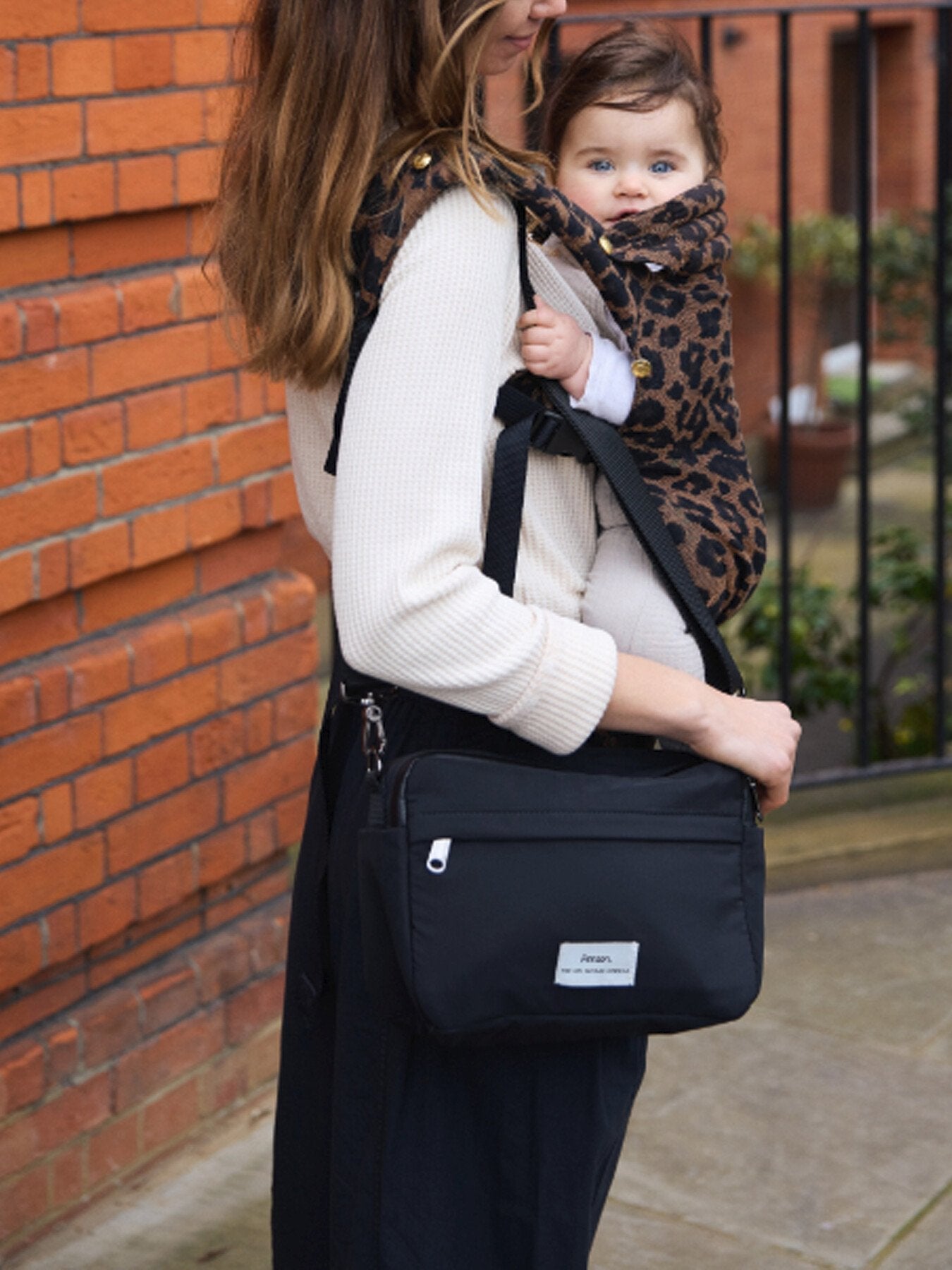 FRIDA Eco Stroller Organiser with Stroller Clips