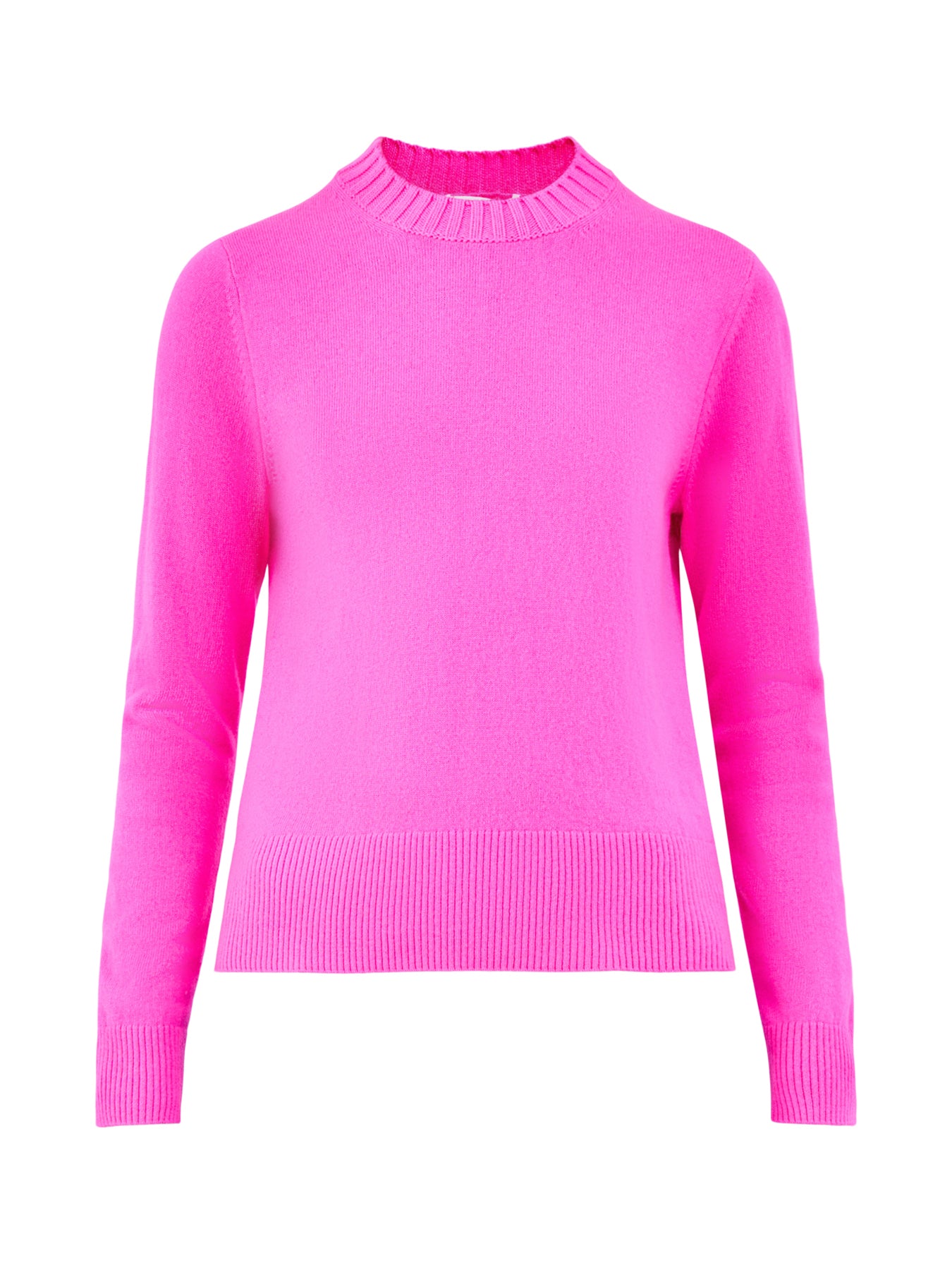 Cropped Sporty Sweater Pink