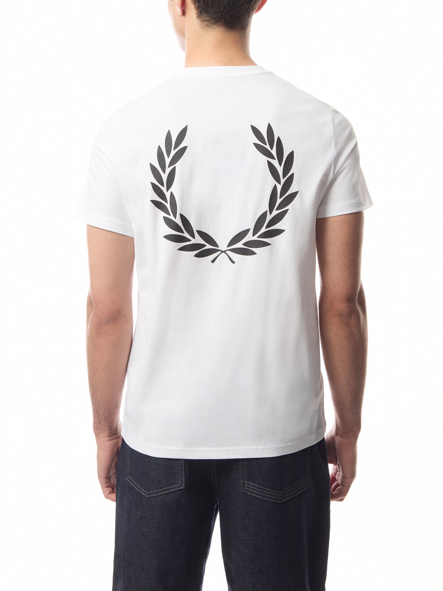 Rear Powder Laurel Graphic T-Shirt