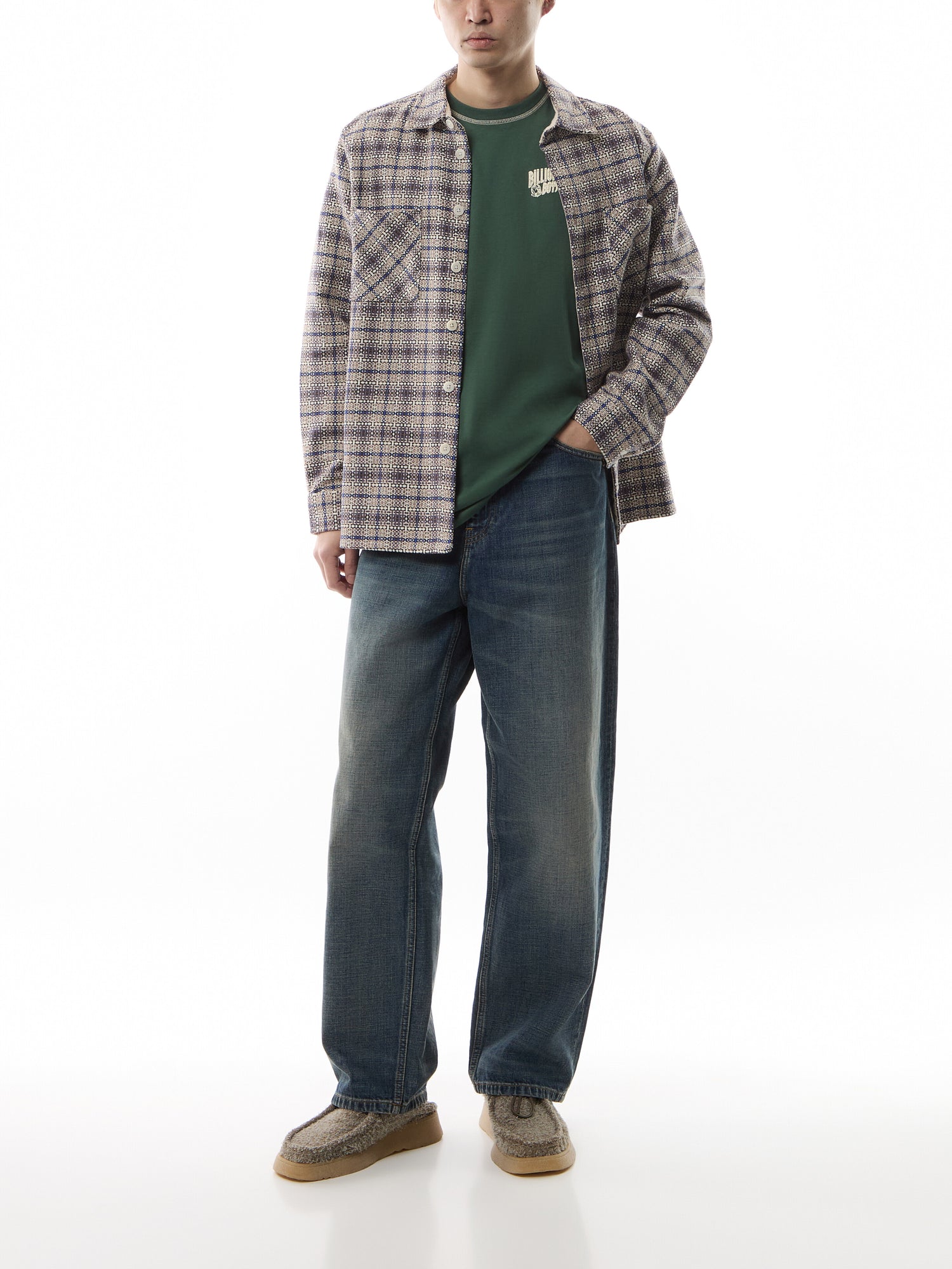 Puff Small Arch Logo Contrast Stitch T-Shirt