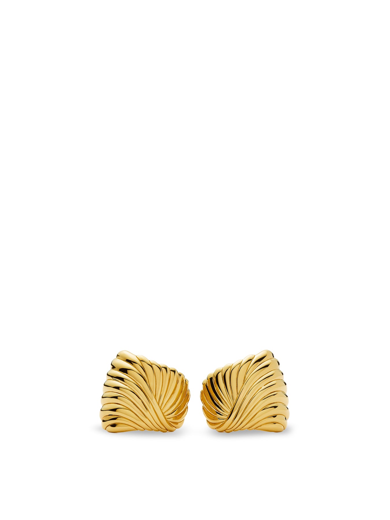 Ripple Stud Earrings