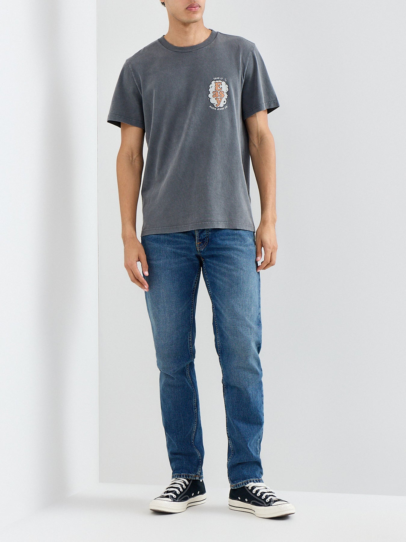 Solid Ollie Slim Jeans Blue