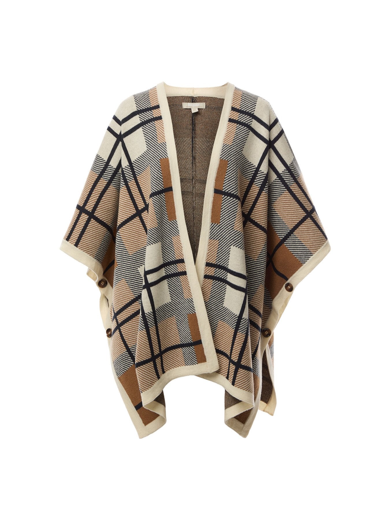 Womens Barbour Violet Knitted Cape