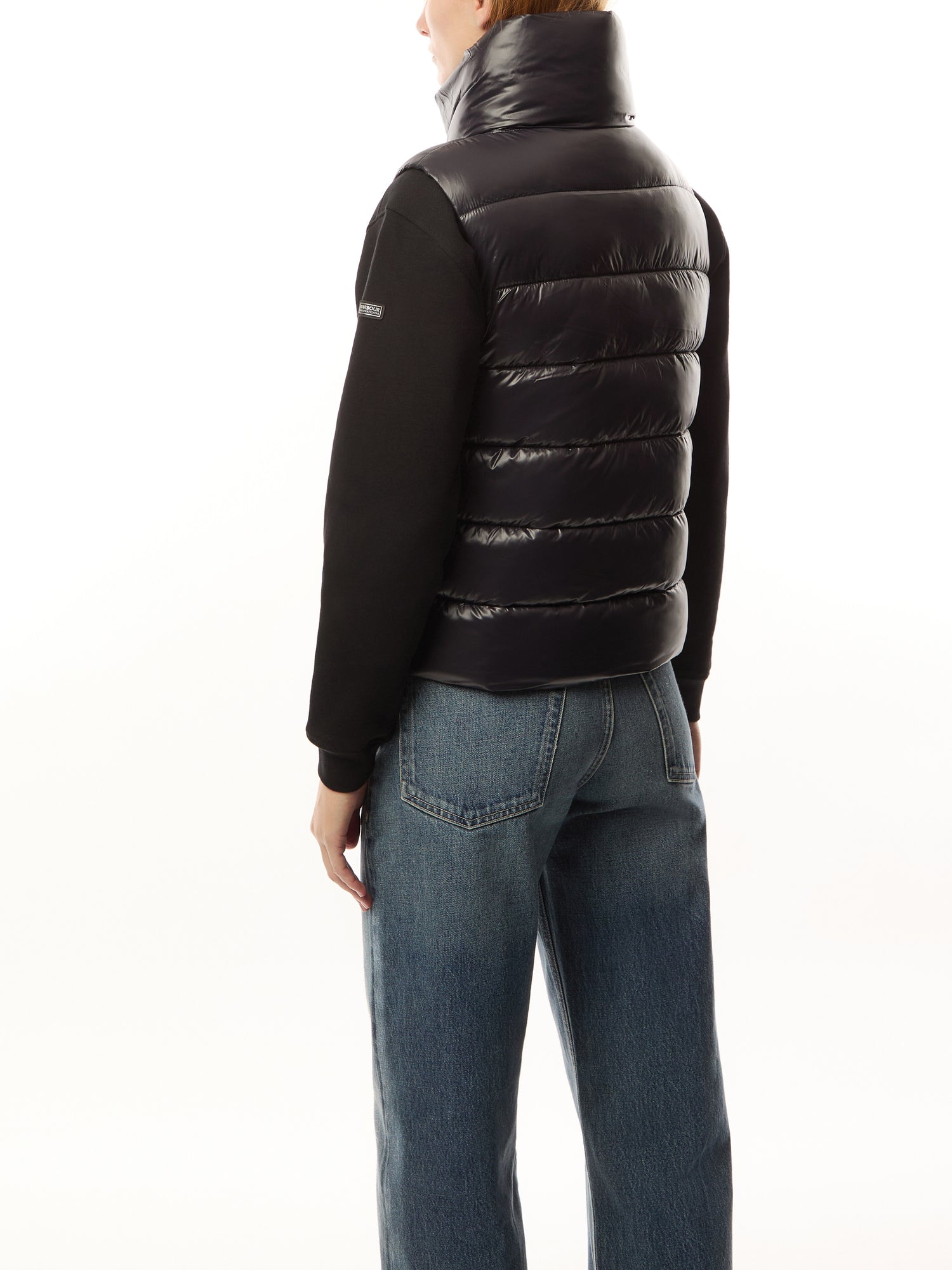 Womens Barbour International Griffin Puffer Gilet