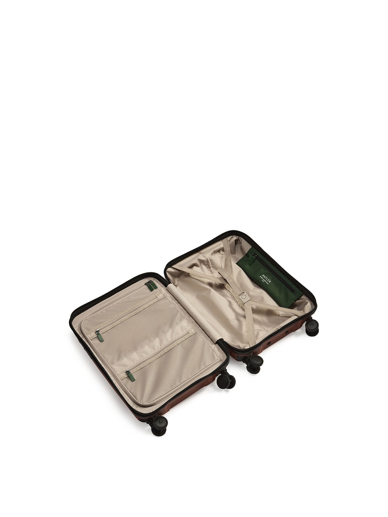 Icon Stripe Cabin Suitcase 55cm Red