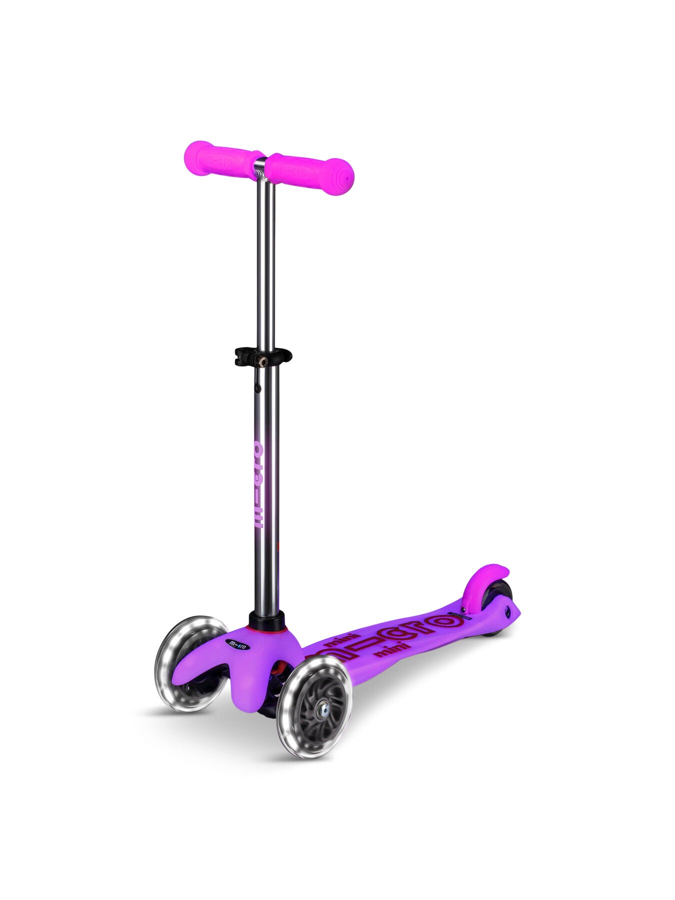 Kids' Mini Glow LED Scooter Pink