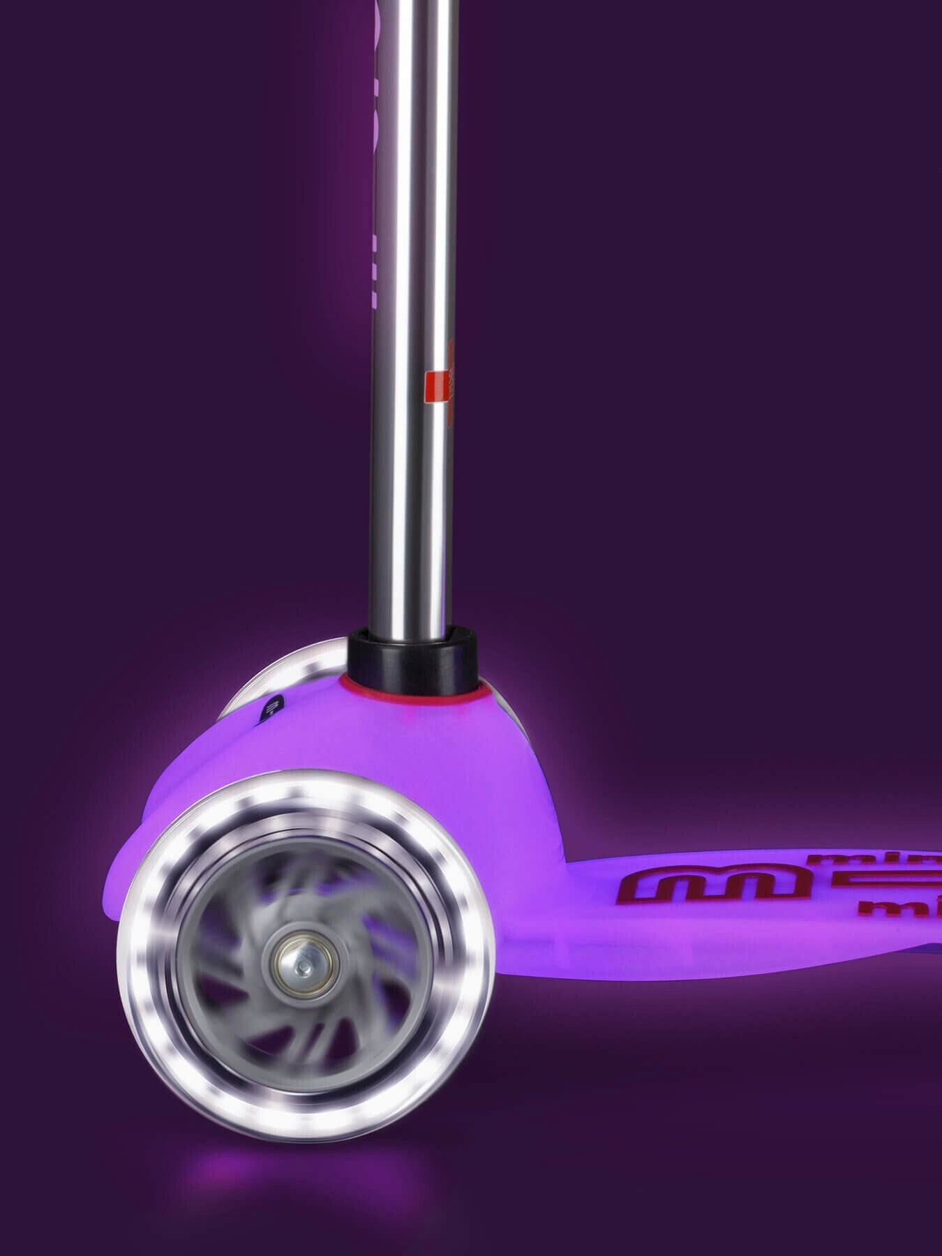 Kids' Mini Glow LED Scooter Pink
