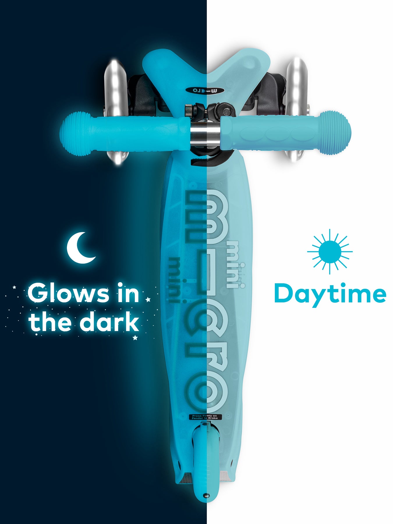 Glow LED Scooter Blue