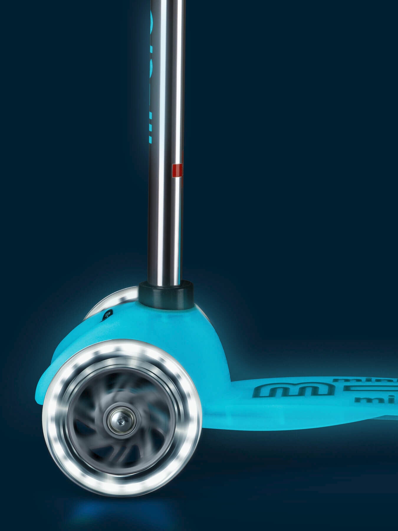 Kids' Mini Glow LED Scooter Blue