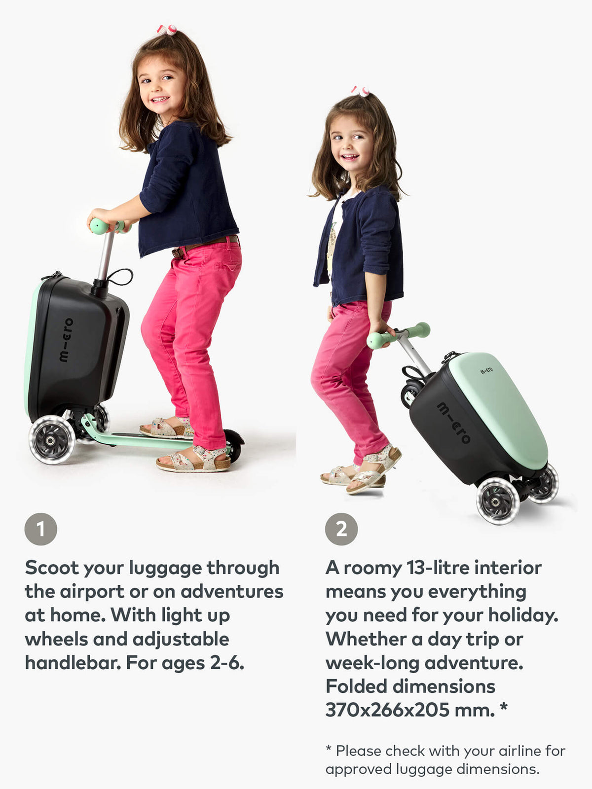 Mini Suitcase Scooter