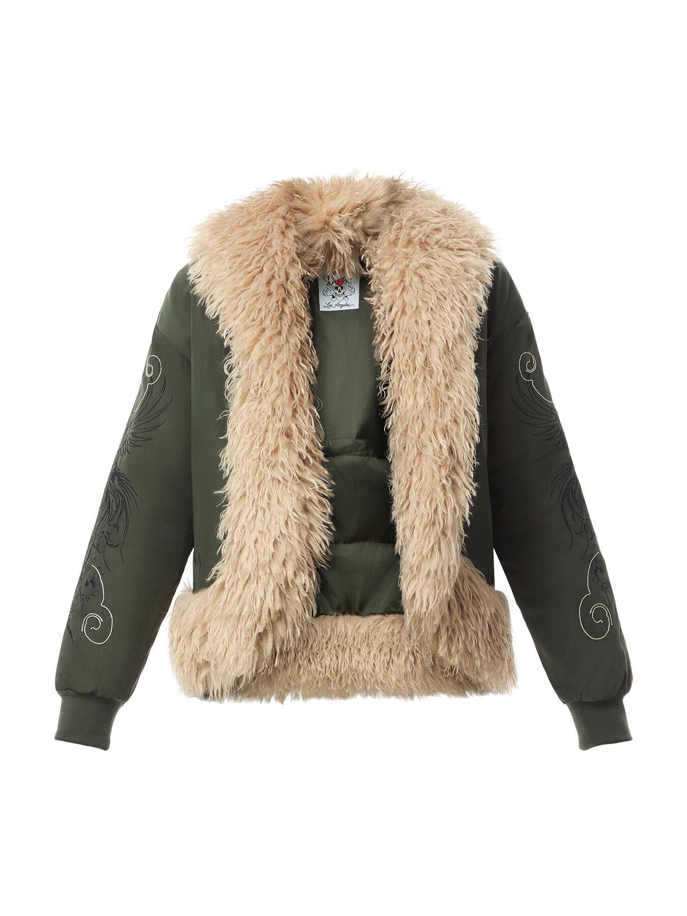 Death Rose Fur Jacket