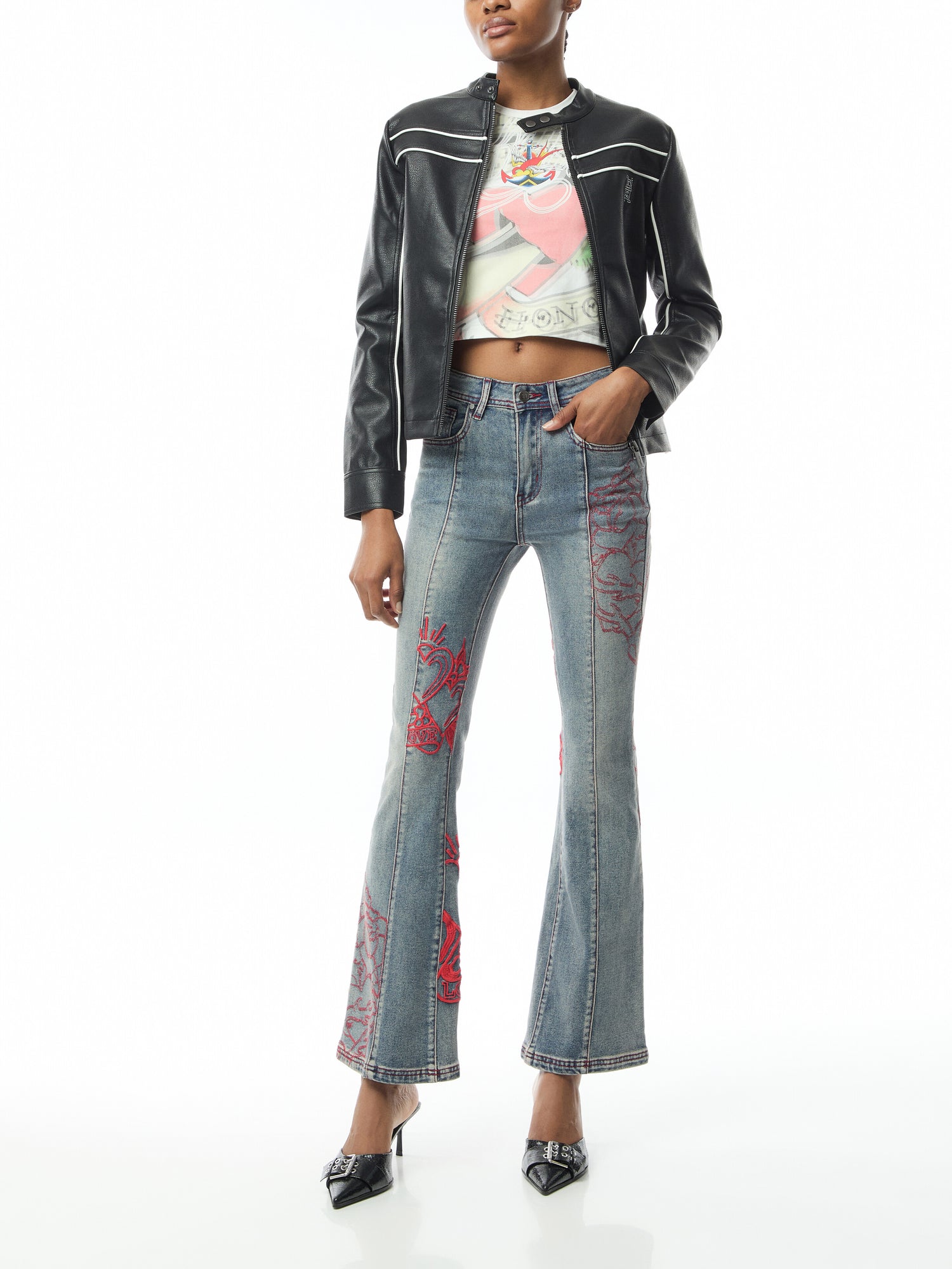 Panther Lightening PU Jacket