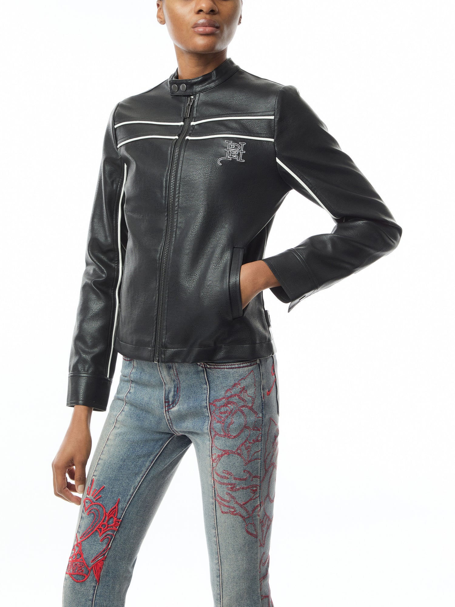 Panther Lightening PU Jacket
