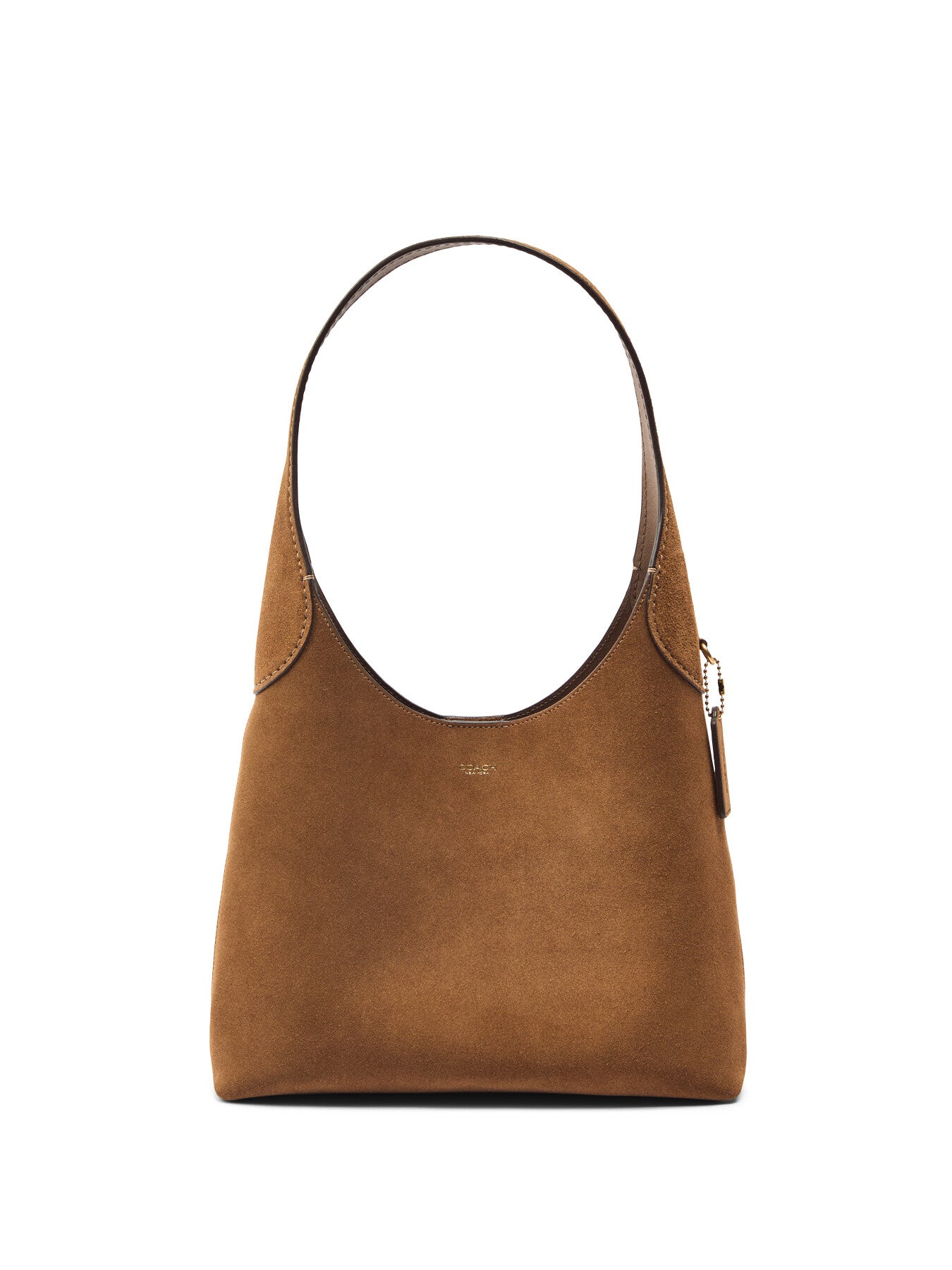 Suede Brooklyn Shoulder Bag 28